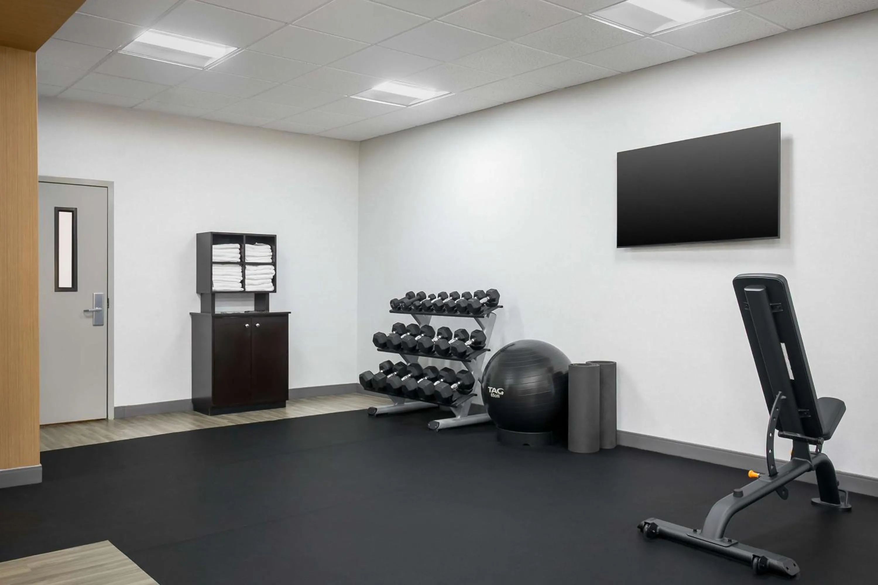 Fitness centre/facilities in Hampton Inn & Suites Birmingham-Pelham - I-65