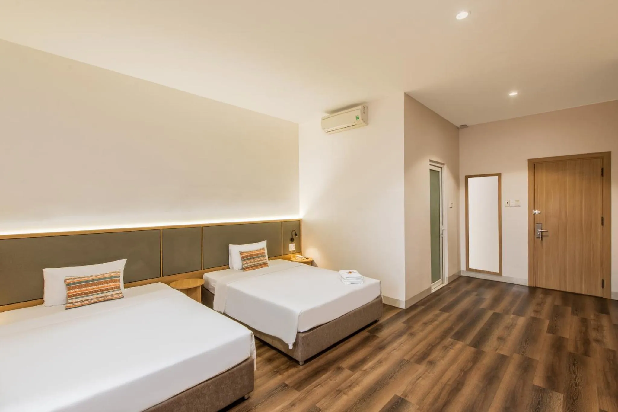 Bed in Thanh Mai Hotel