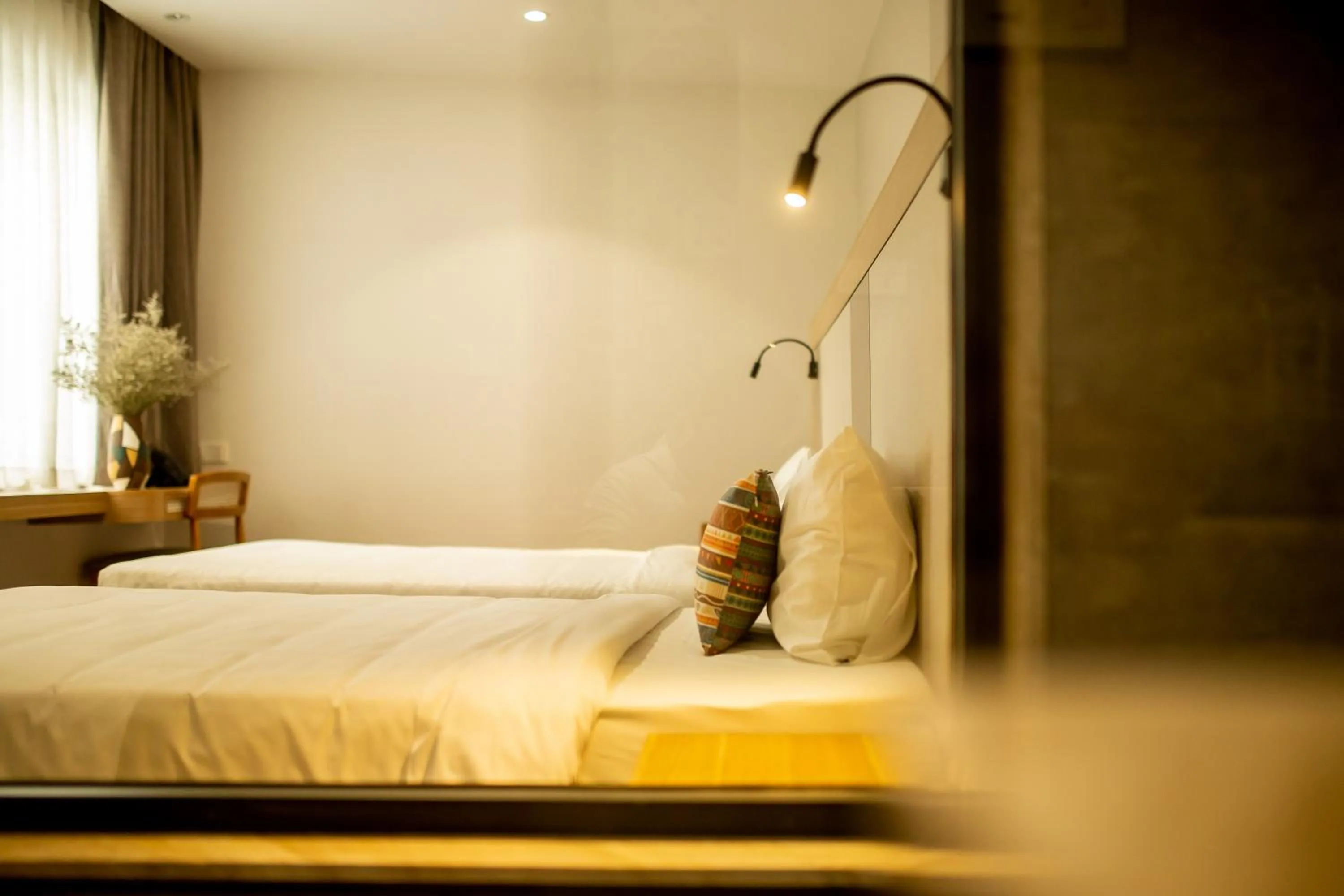 Living room, Bed in Thanh Mai Hotel