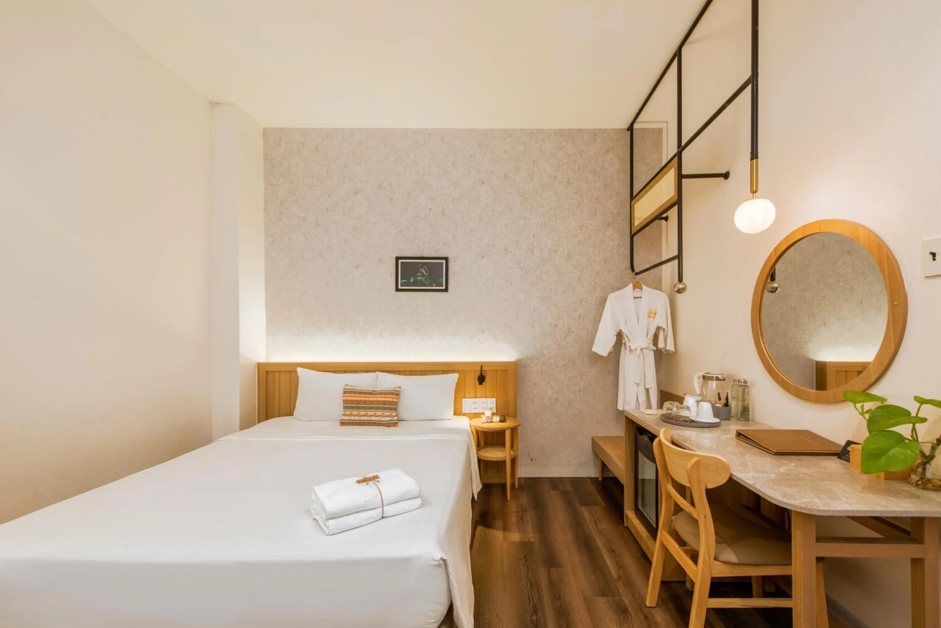 Bed in Thanh Mai Hotel