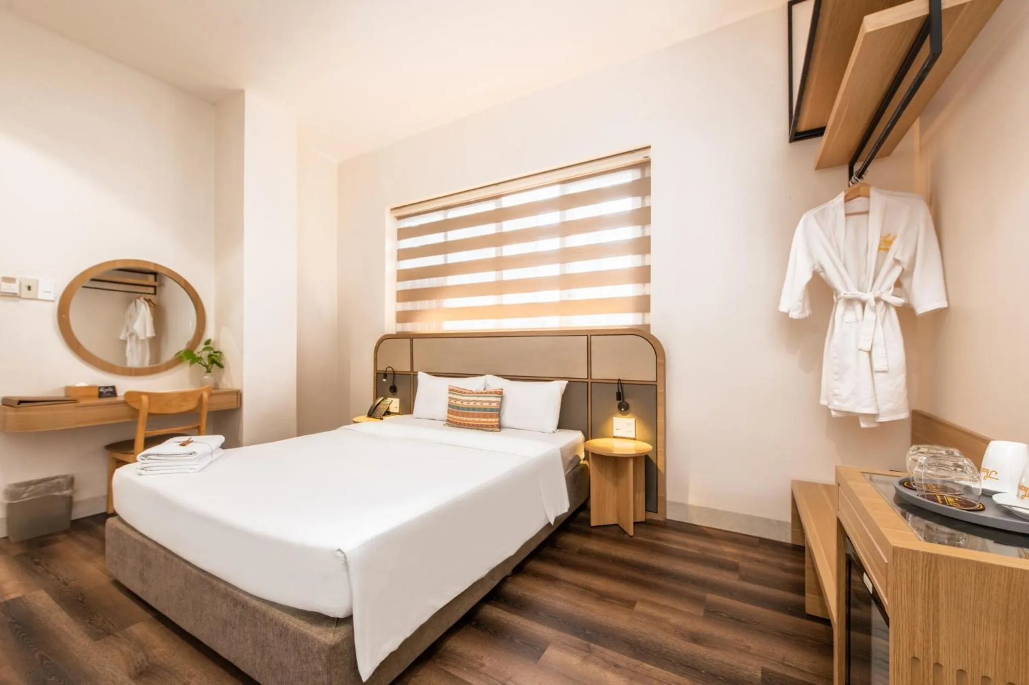 Bed in Thanh Mai Hotel