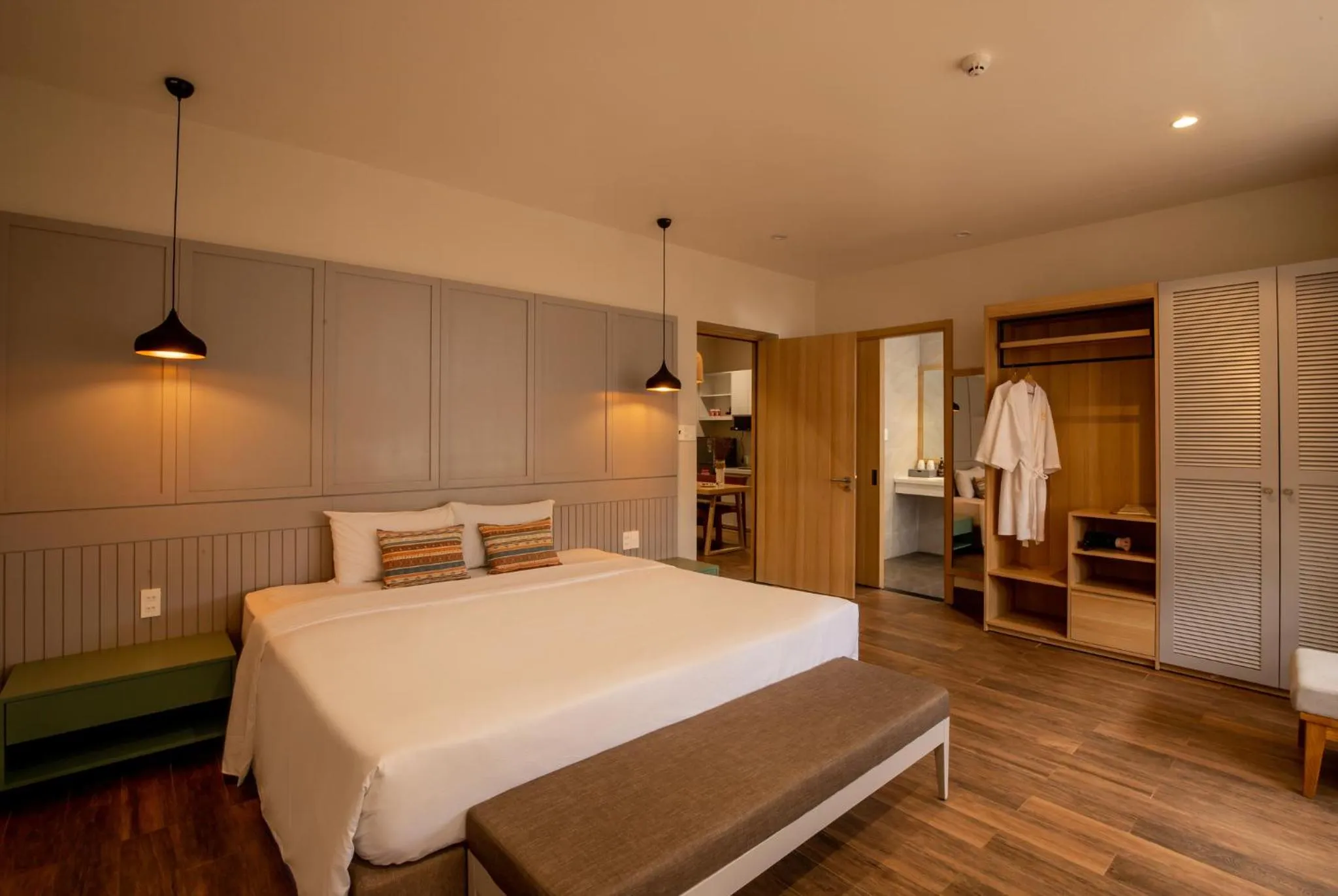 Bed in Thanh Mai Hotel