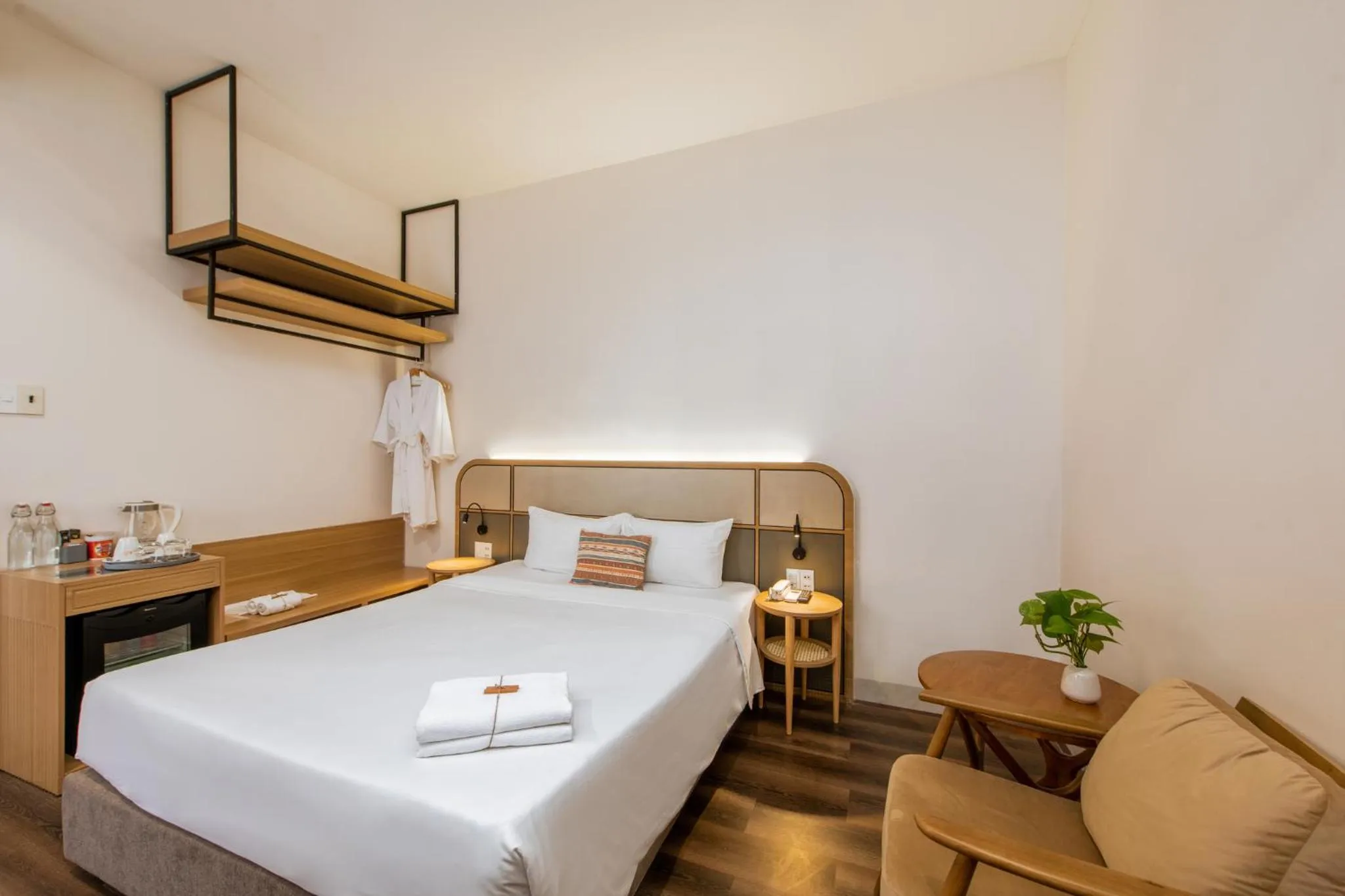 Bed in Thanh Mai Hotel