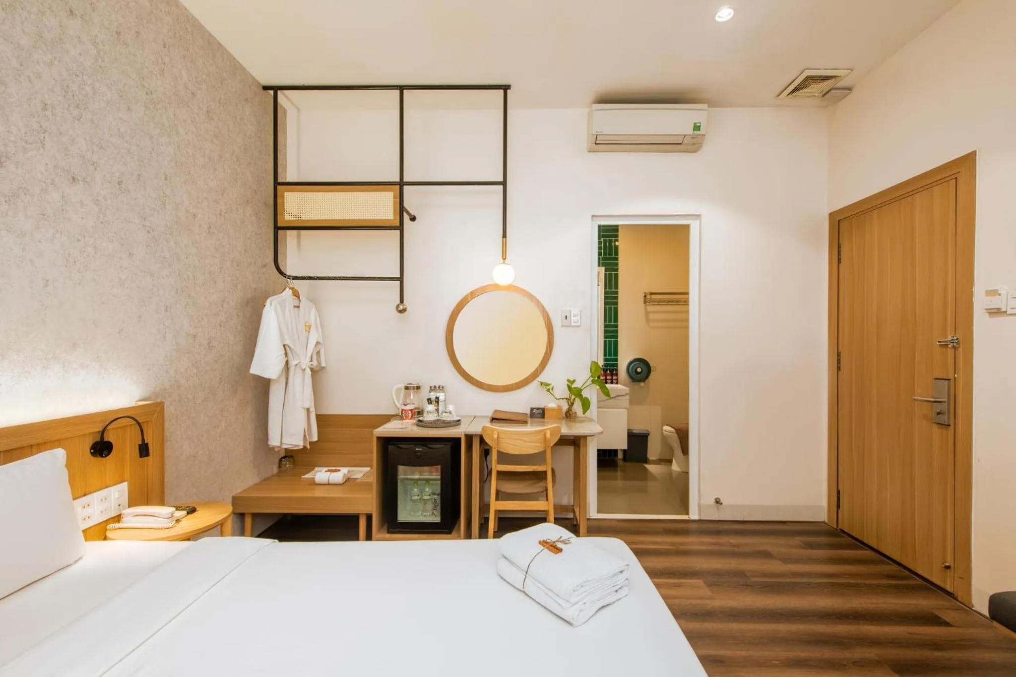 Bed in Thanh Mai Hotel