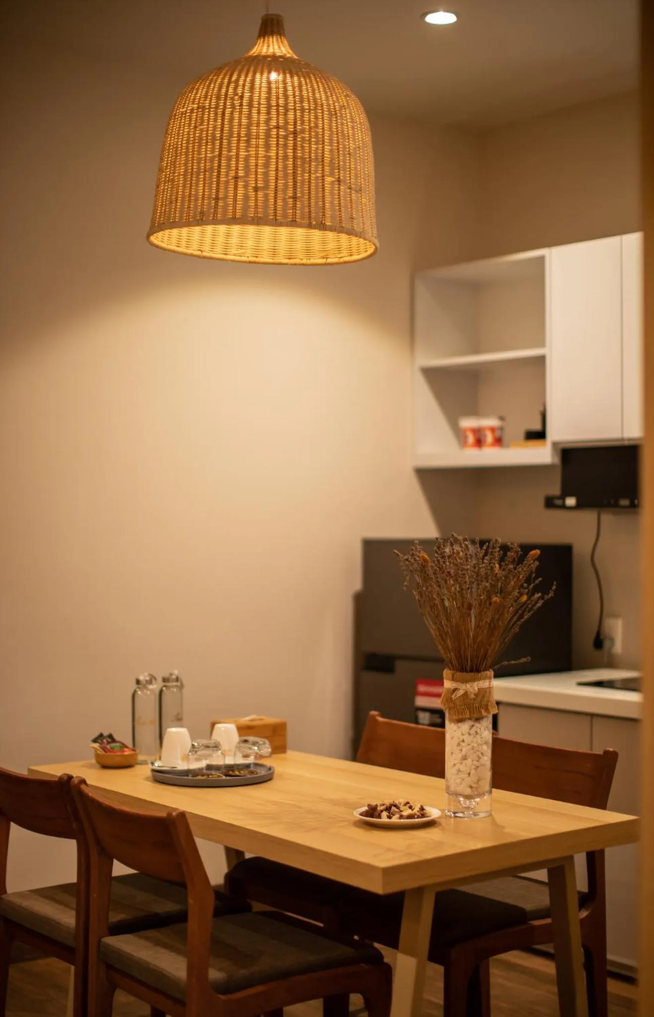 Kitchen or kitchenette in Thanh Mai Hotel