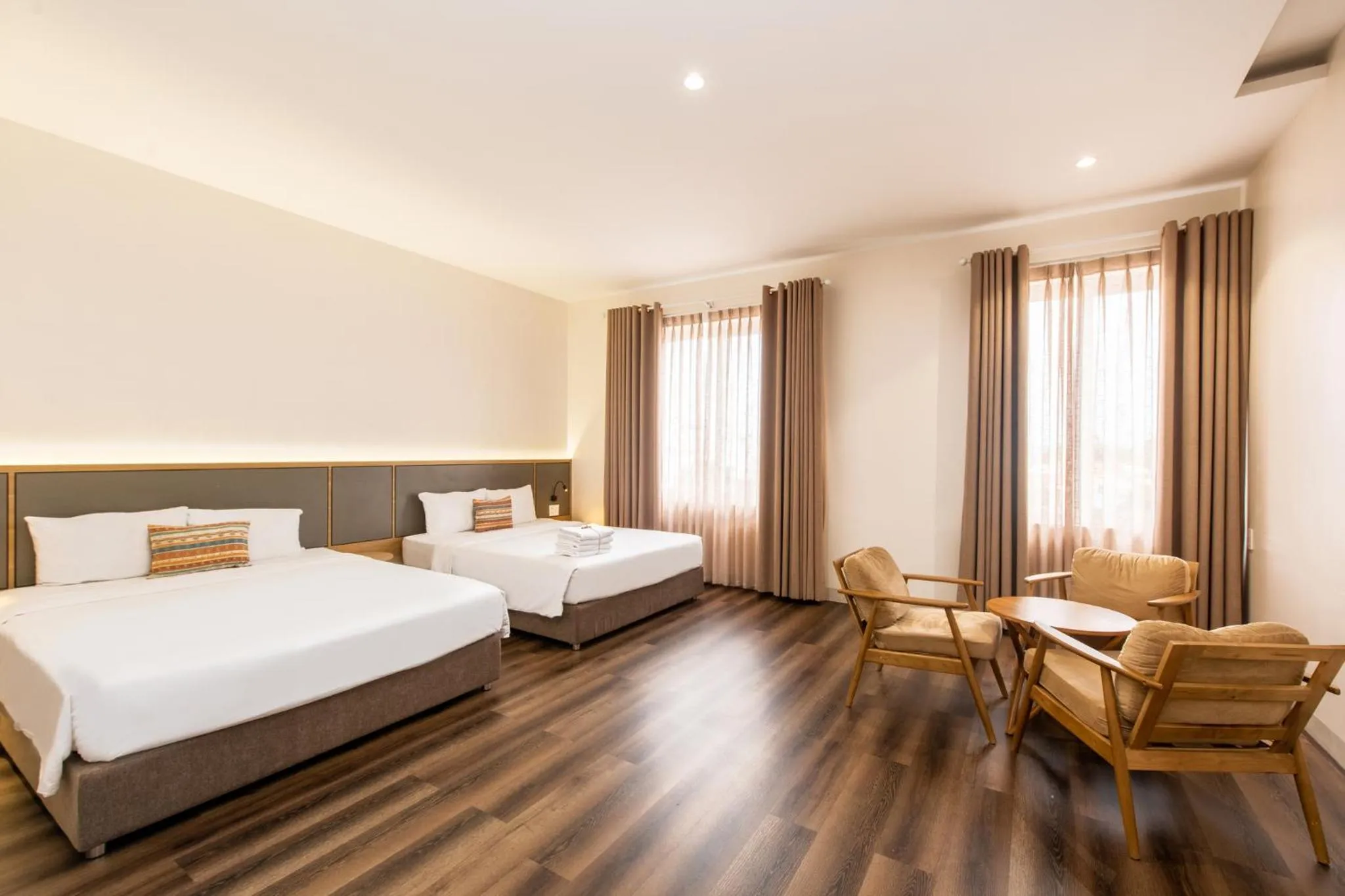 Bed in Thanh Mai Hotel