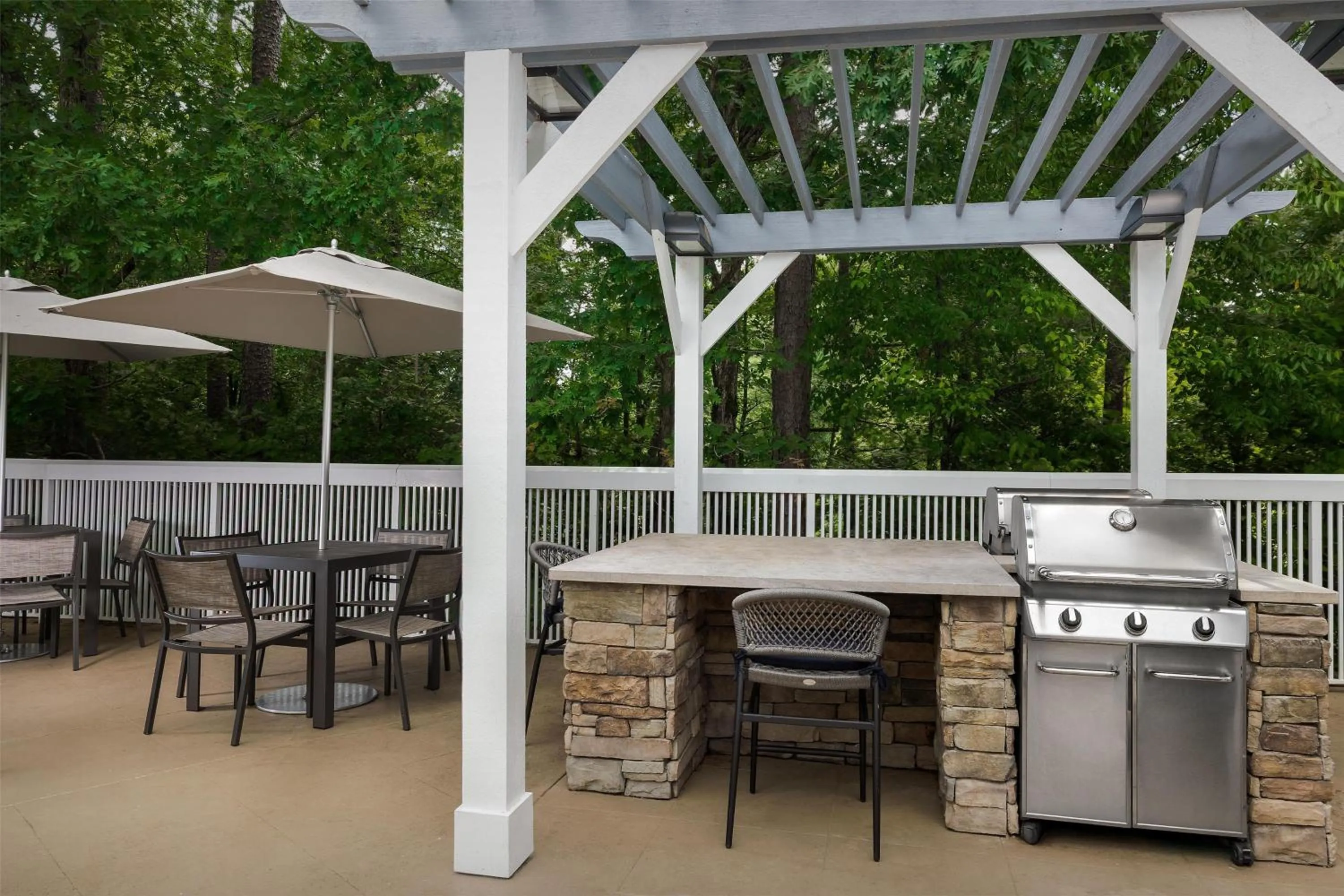 Patio in Homewood Suites by Hilton Birmingham South Inverness