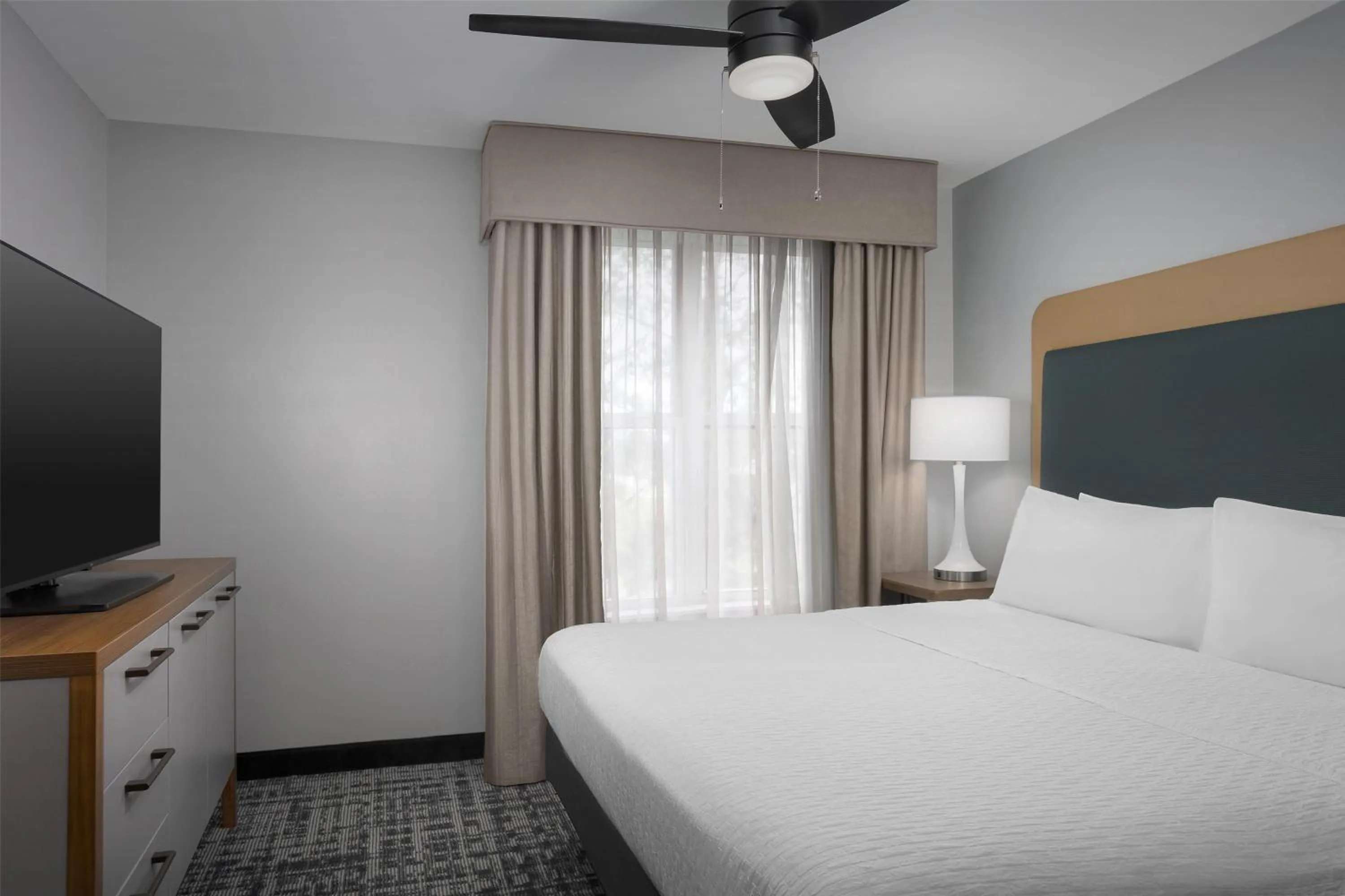 Bed in Homewood Suites by Hilton Birmingham South Inverness