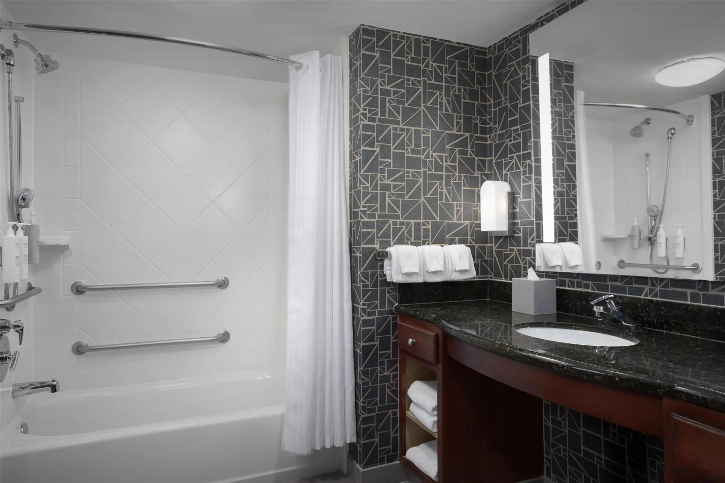 Bathroom in Homewood Suites by Hilton Birmingham South Inverness