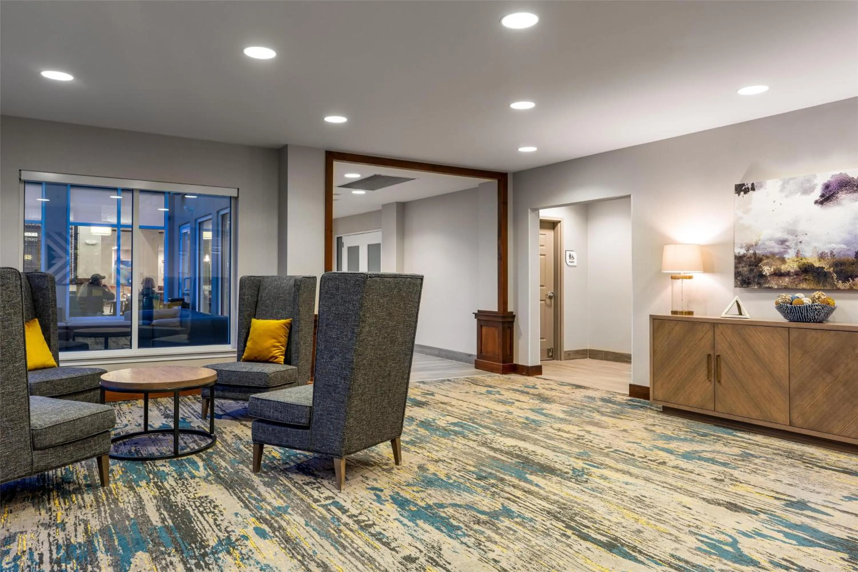 Lobby or reception in Hilton Garden Inn Billings