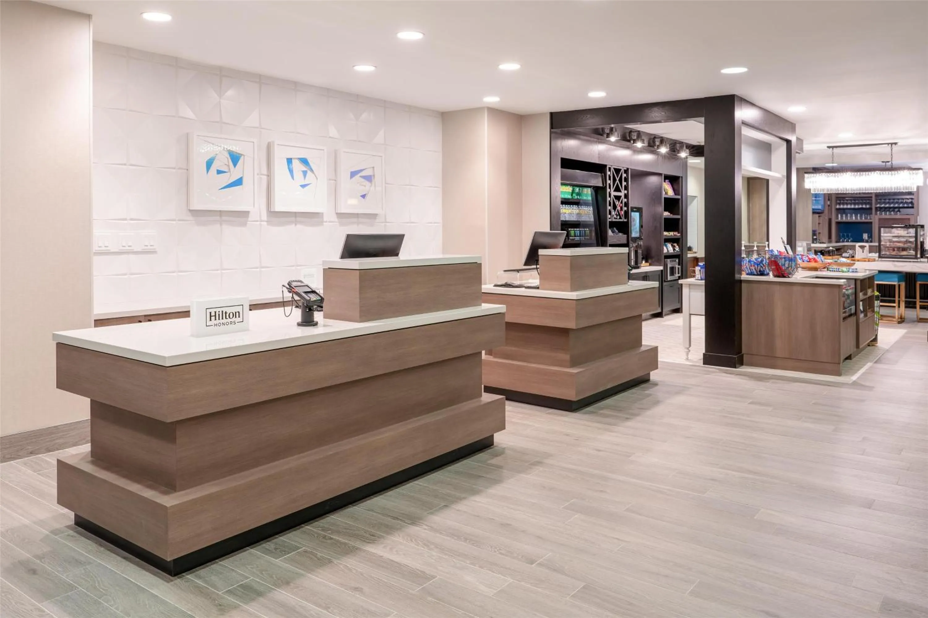 Lobby or reception in Hilton Garden Inn Billings