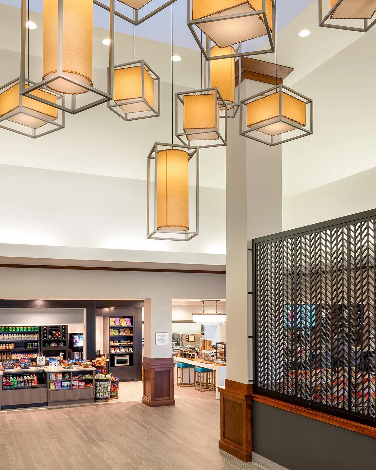 Lobby or reception in Hilton Garden Inn Billings