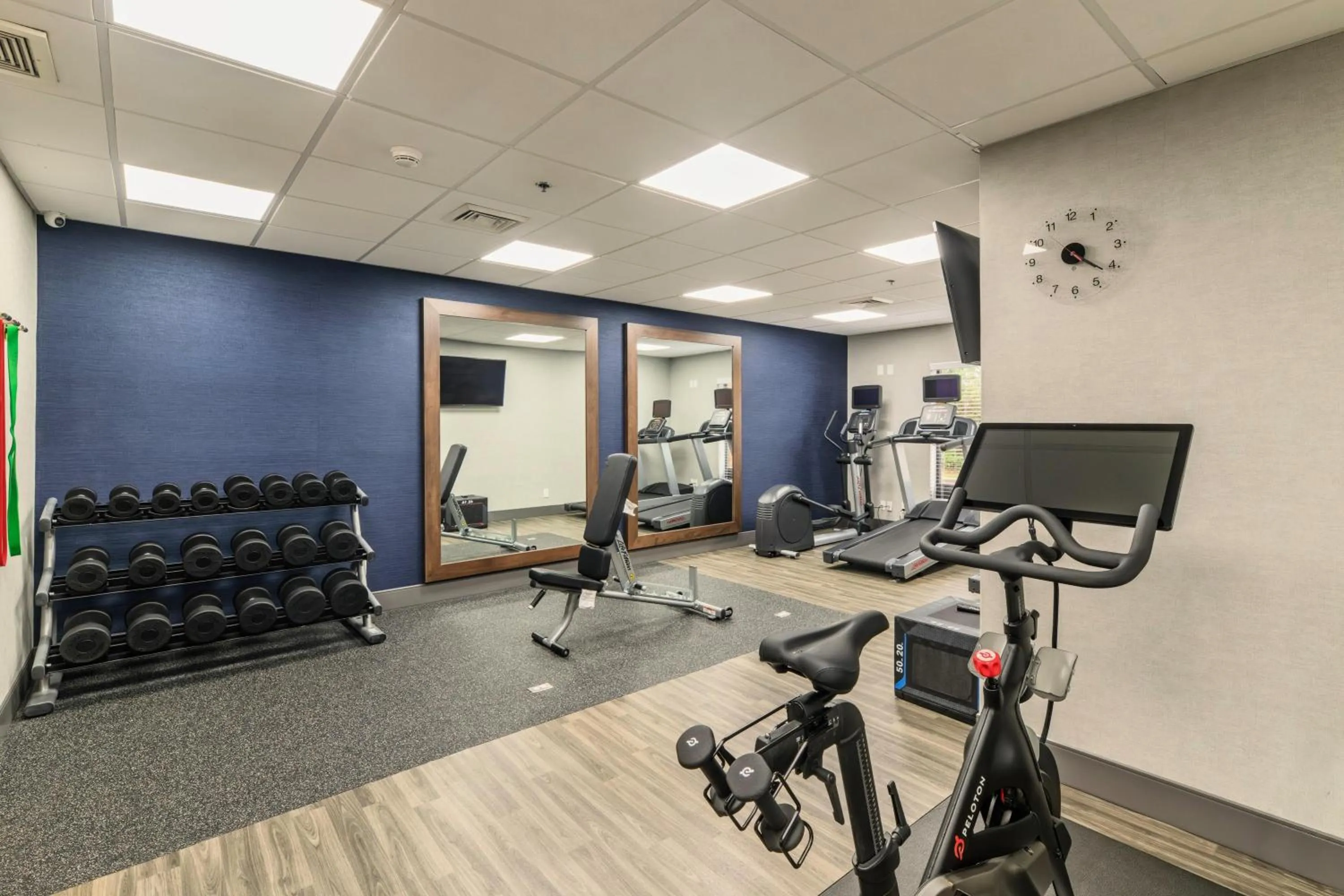 Fitness centre/facilities in Hampton Inn Jasper, AL