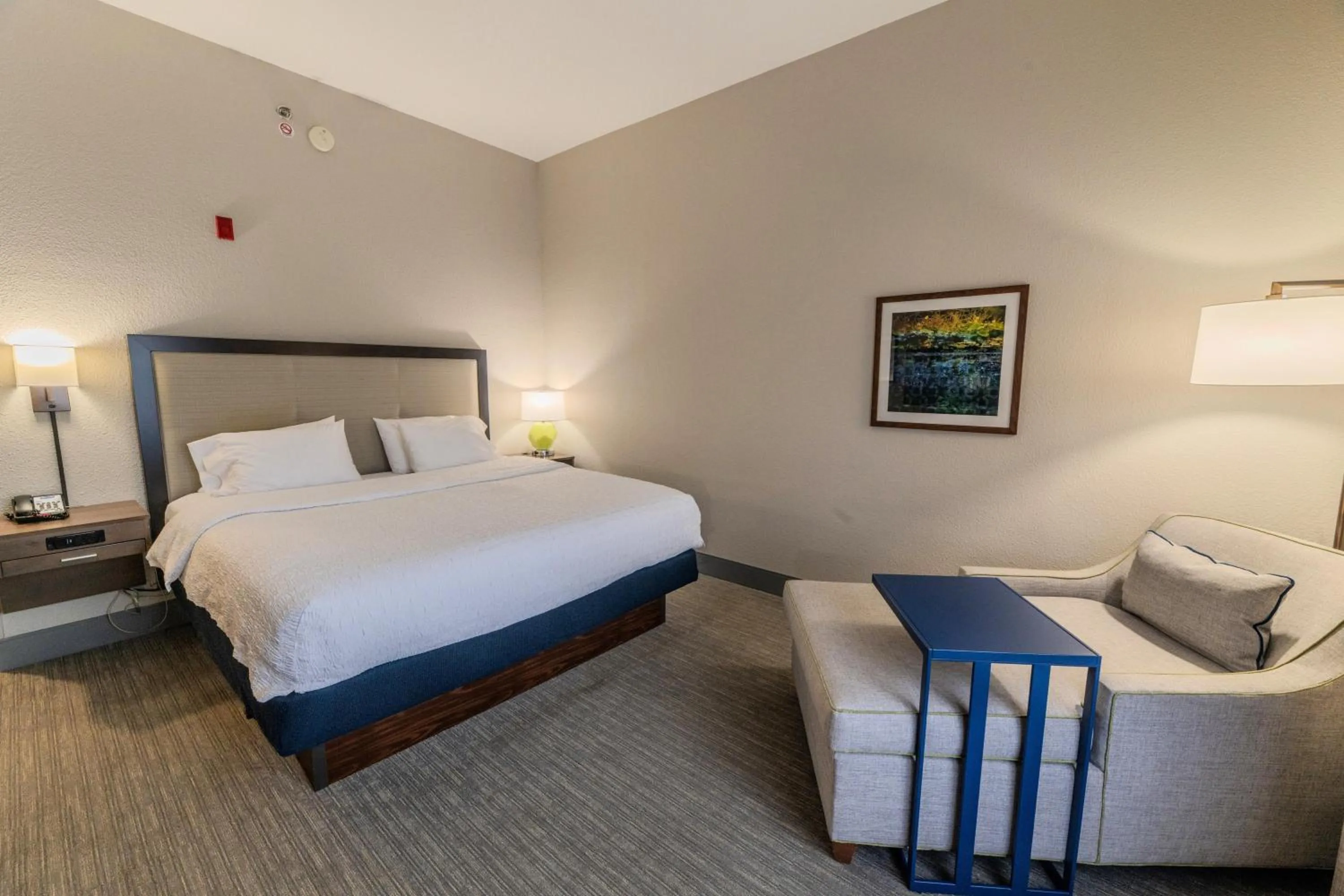 Living room, Bed in Hampton Inn Jasper, AL