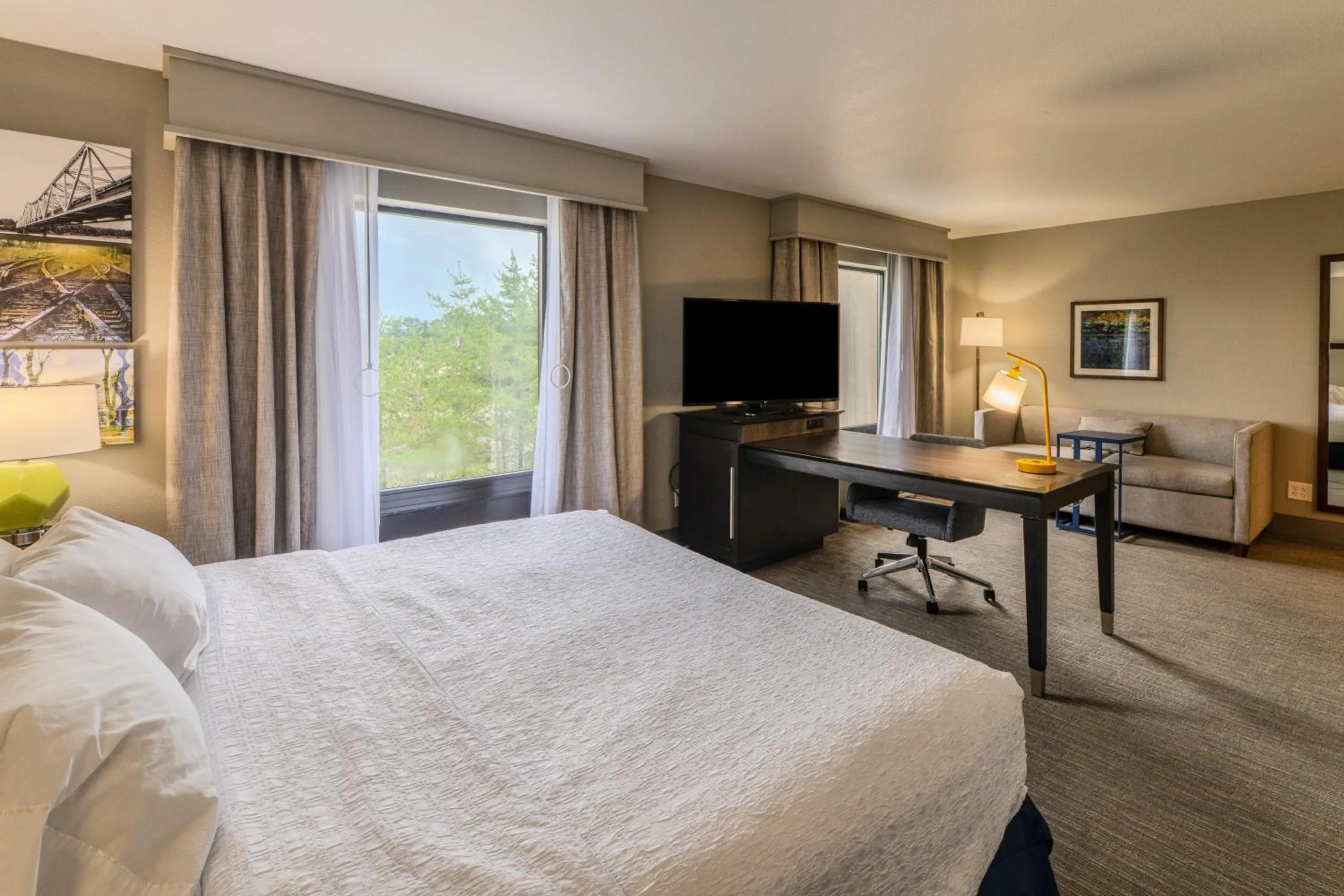 Bedroom, Bed in Hampton Inn Jasper, AL