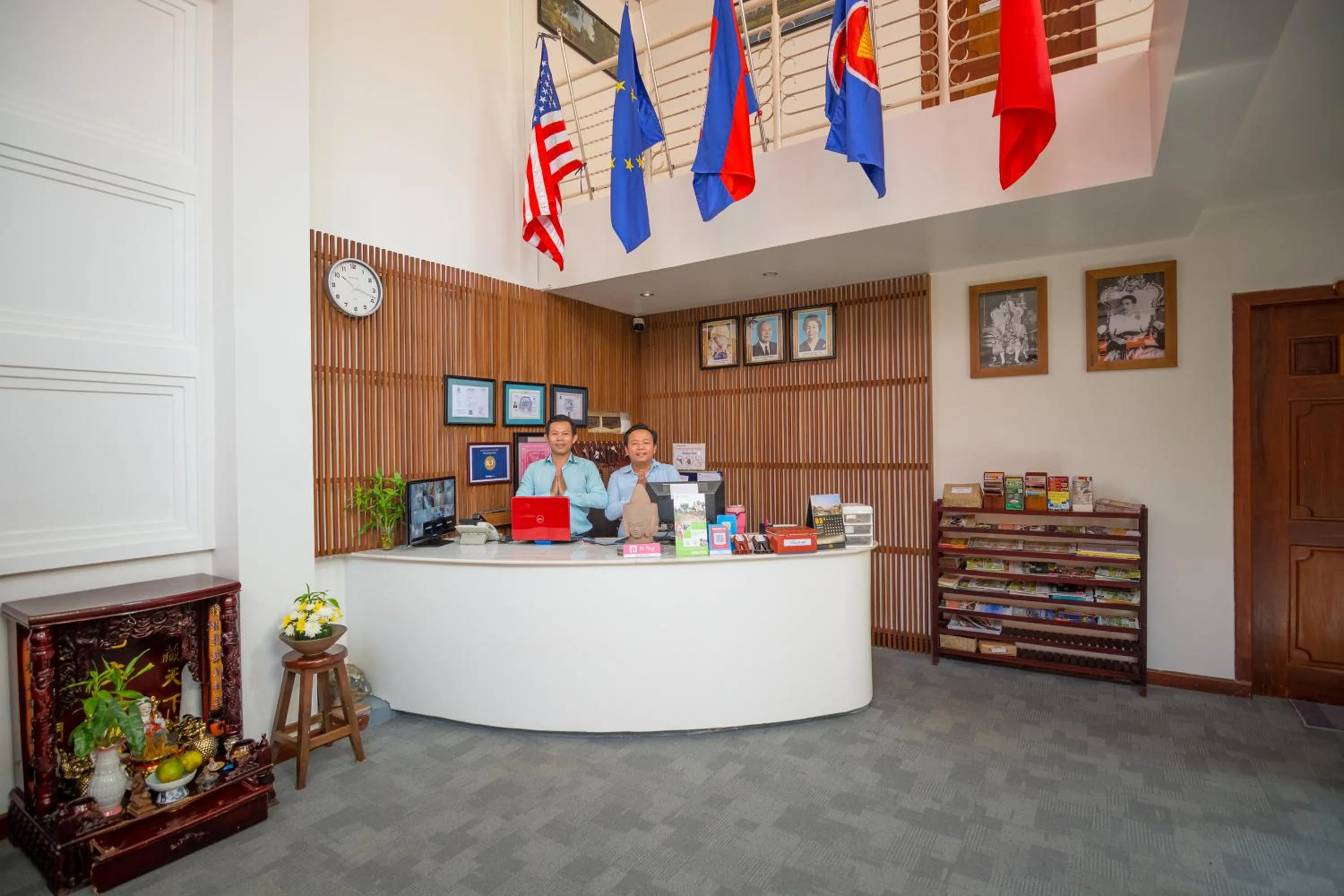 Lobby or reception in Neth Socheata Hotel