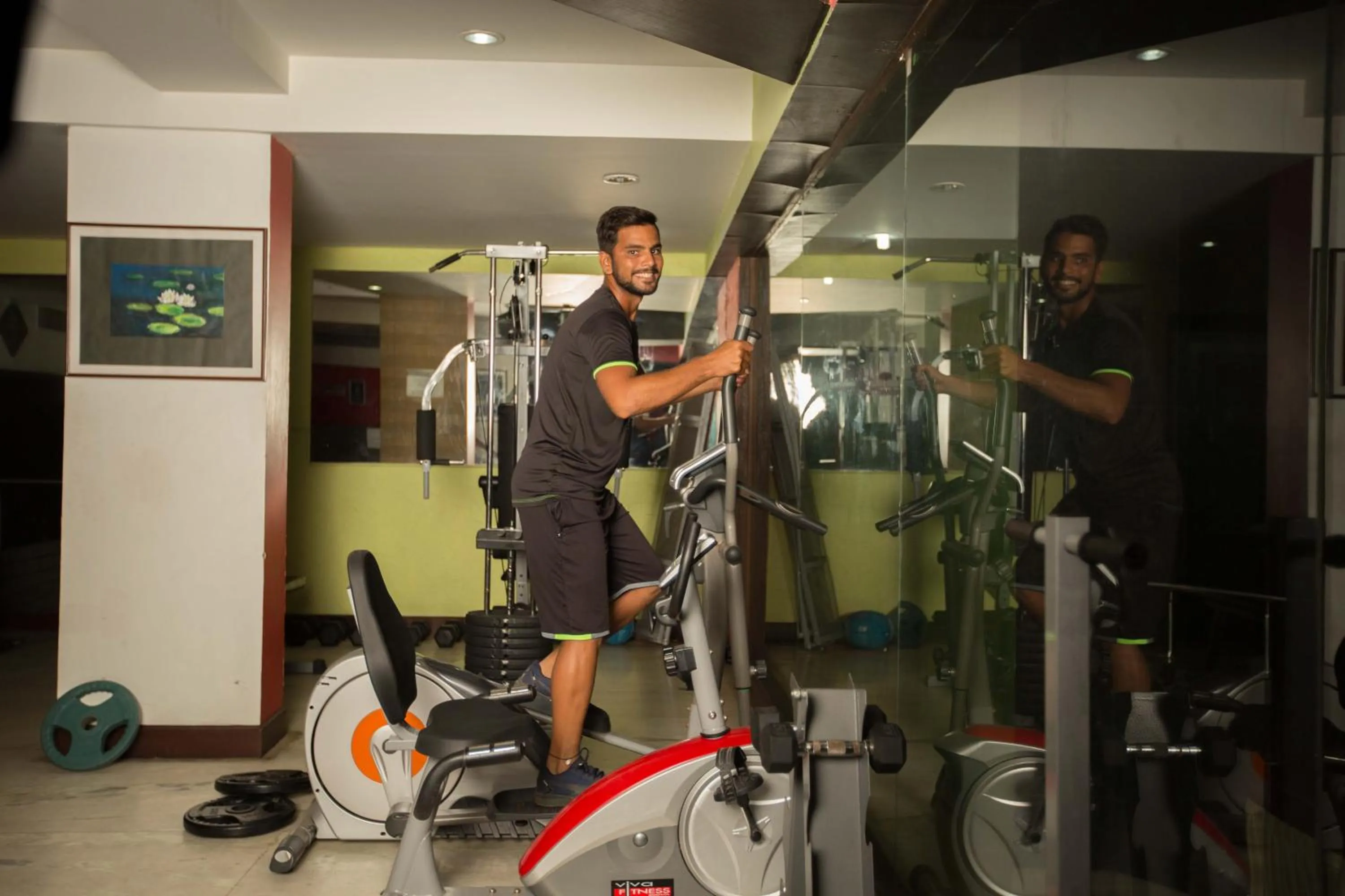 People in Hotel Shelter