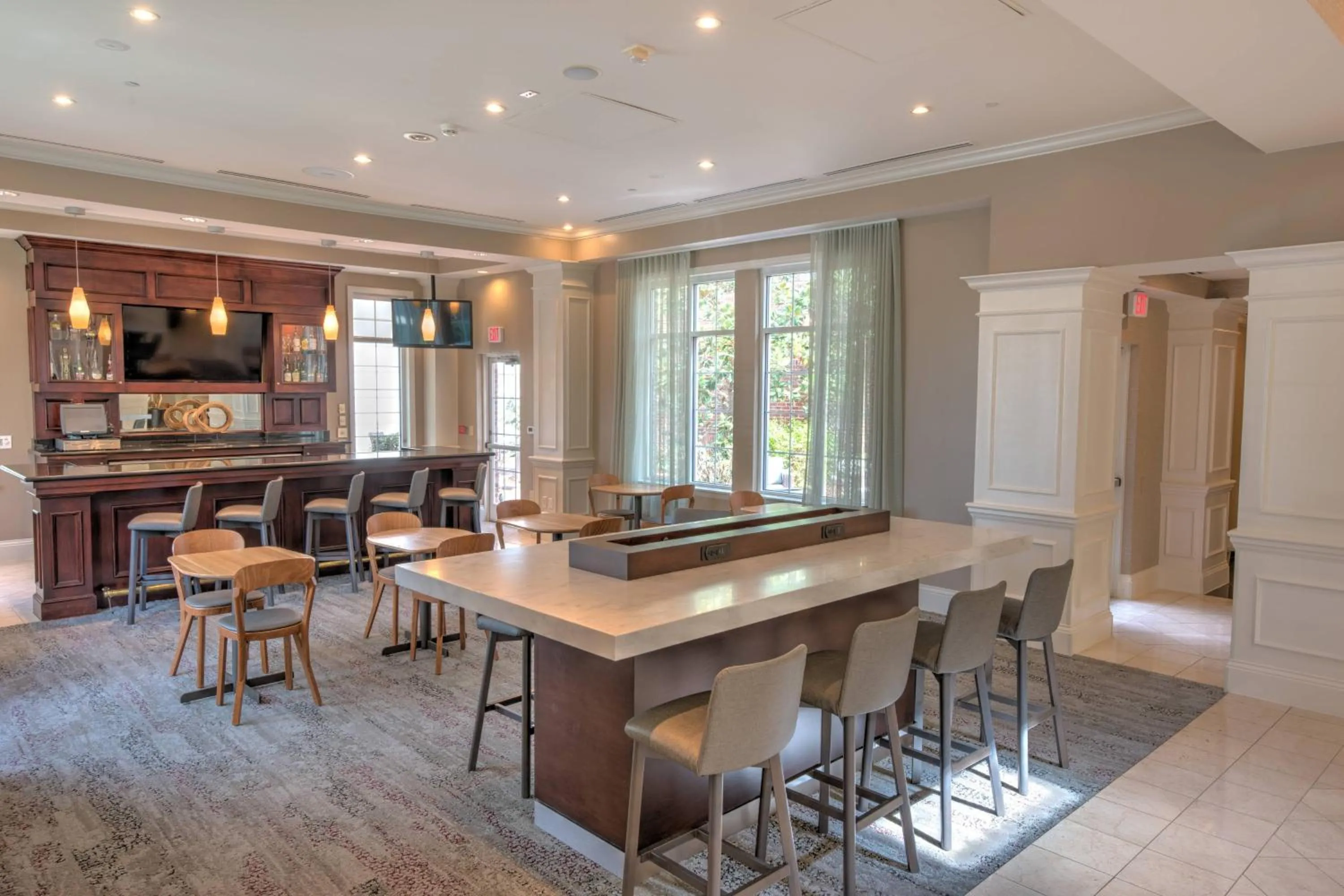 Lobby or reception in Courtyard Chapel Hill