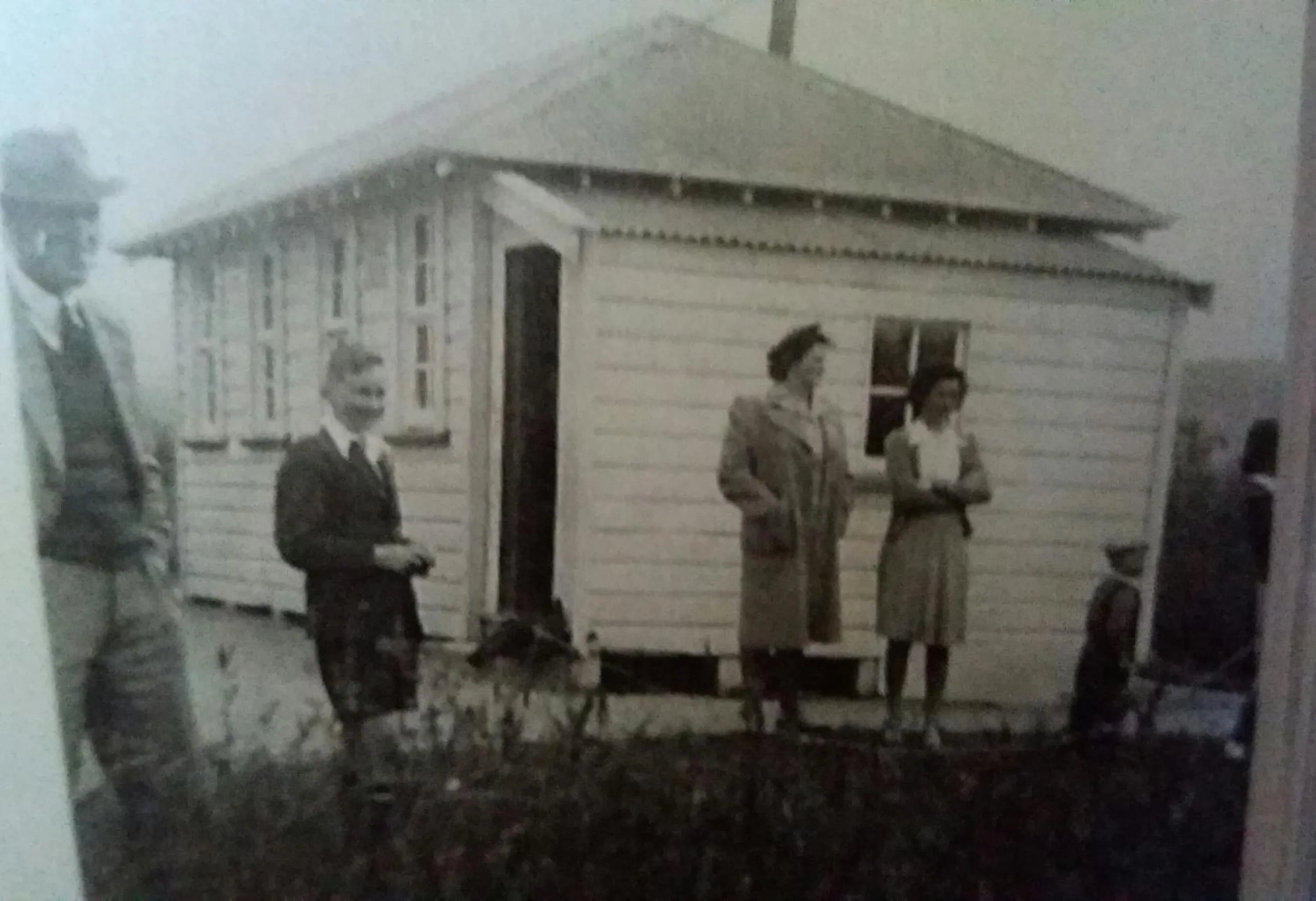 People in Little Red School House