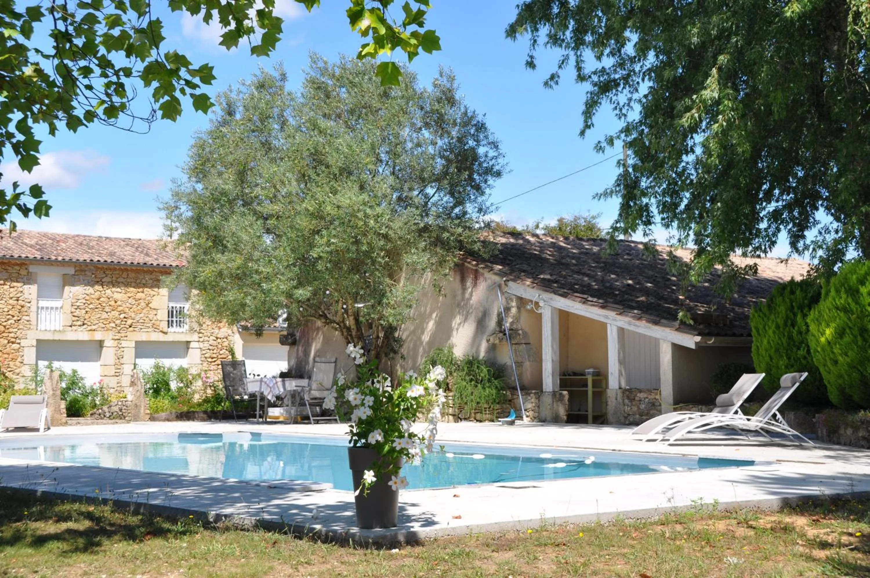 Swimming pool in B&B Clos San Gianni