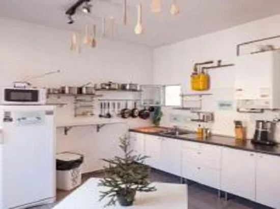 Kitchen or kitchenette in Barbieri Sol Hostel