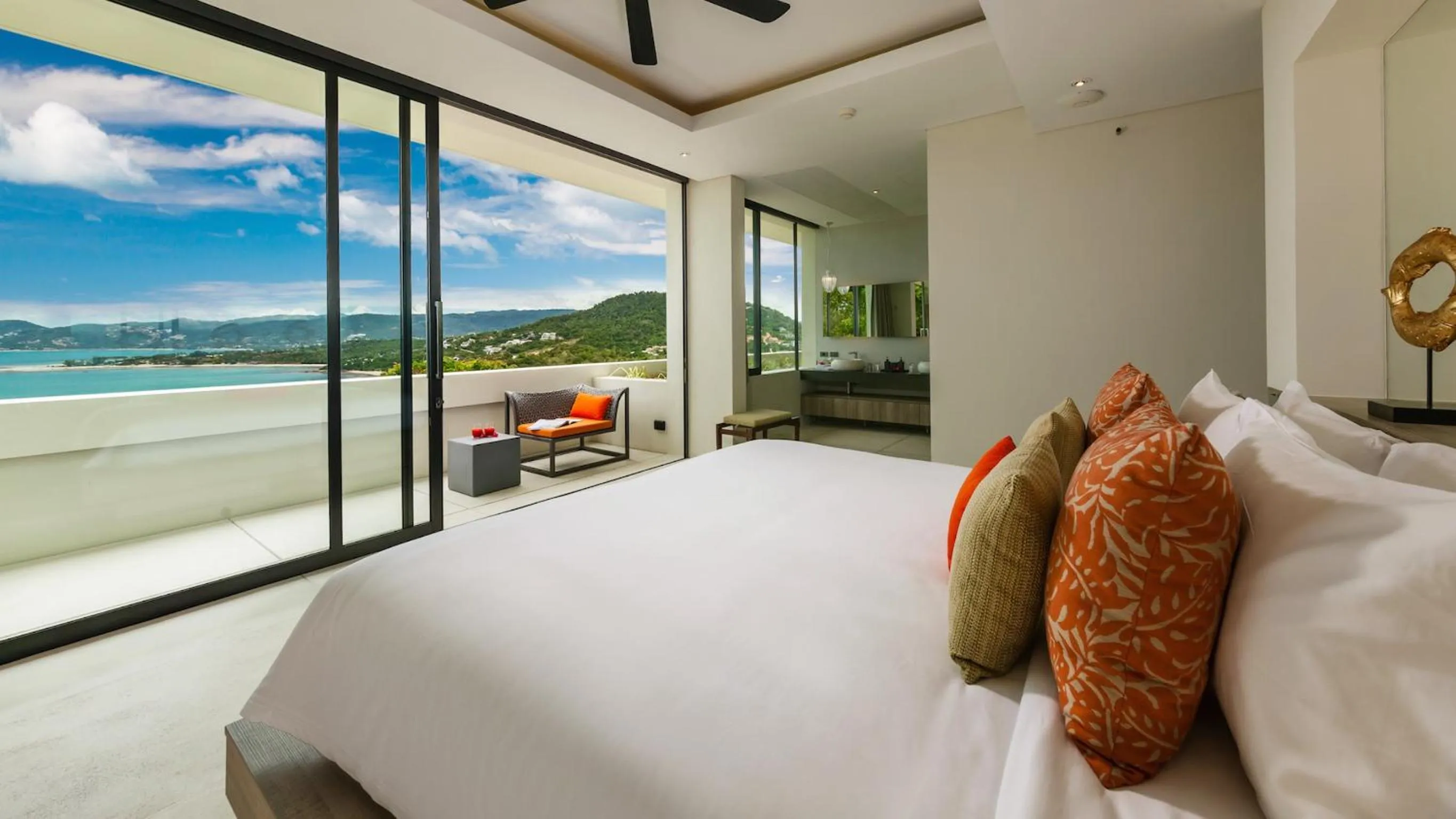 Bedroom, Bed in Villa Anavaya