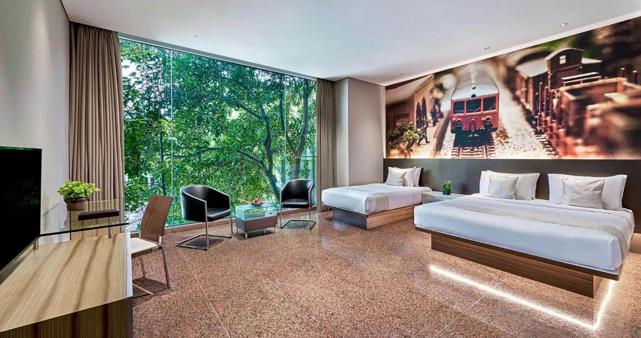 Bedroom in FM7 Resort Hotel - Jakarta Airport