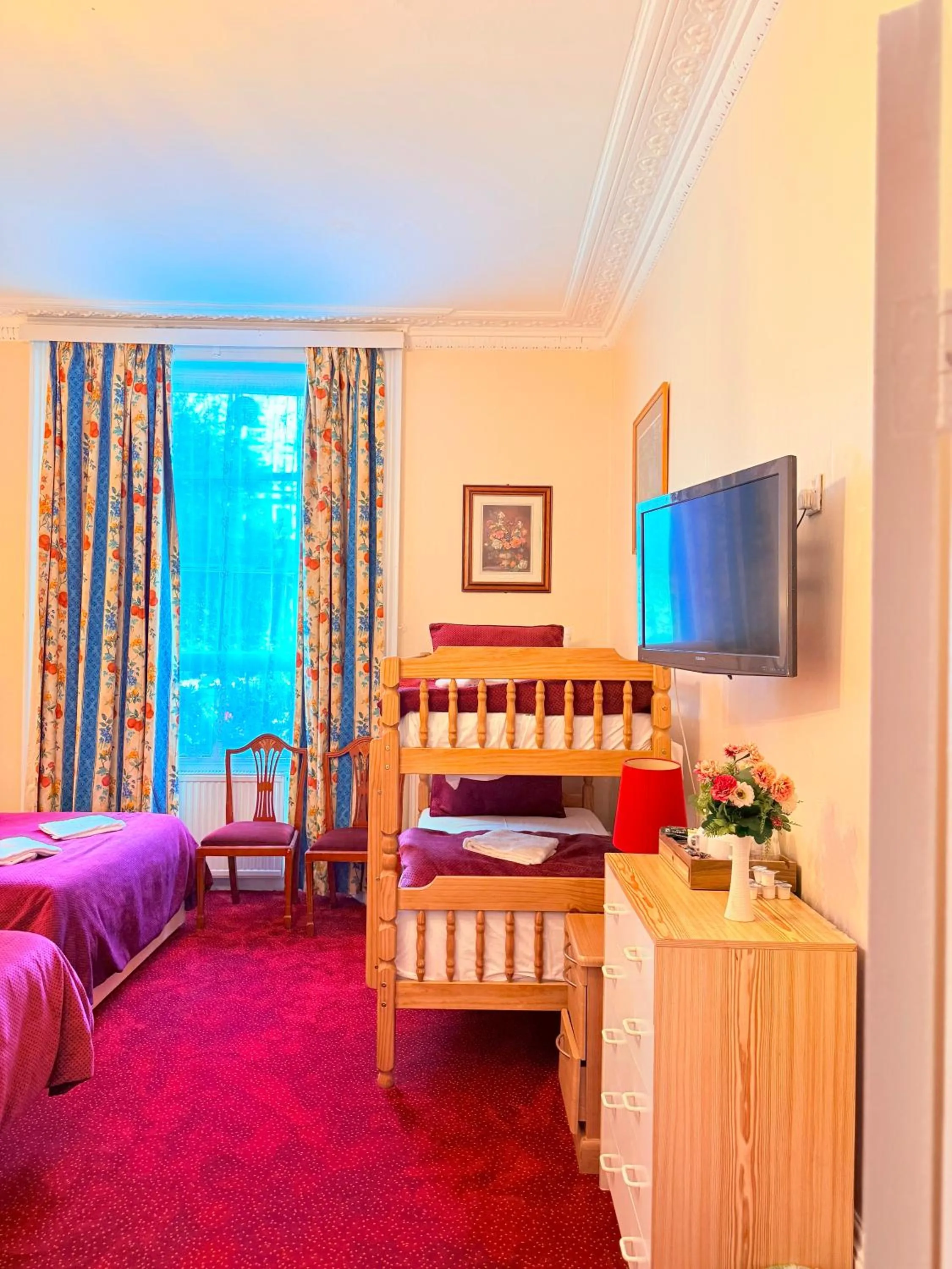 Bedroom, Bed in Albro House Hotel, London