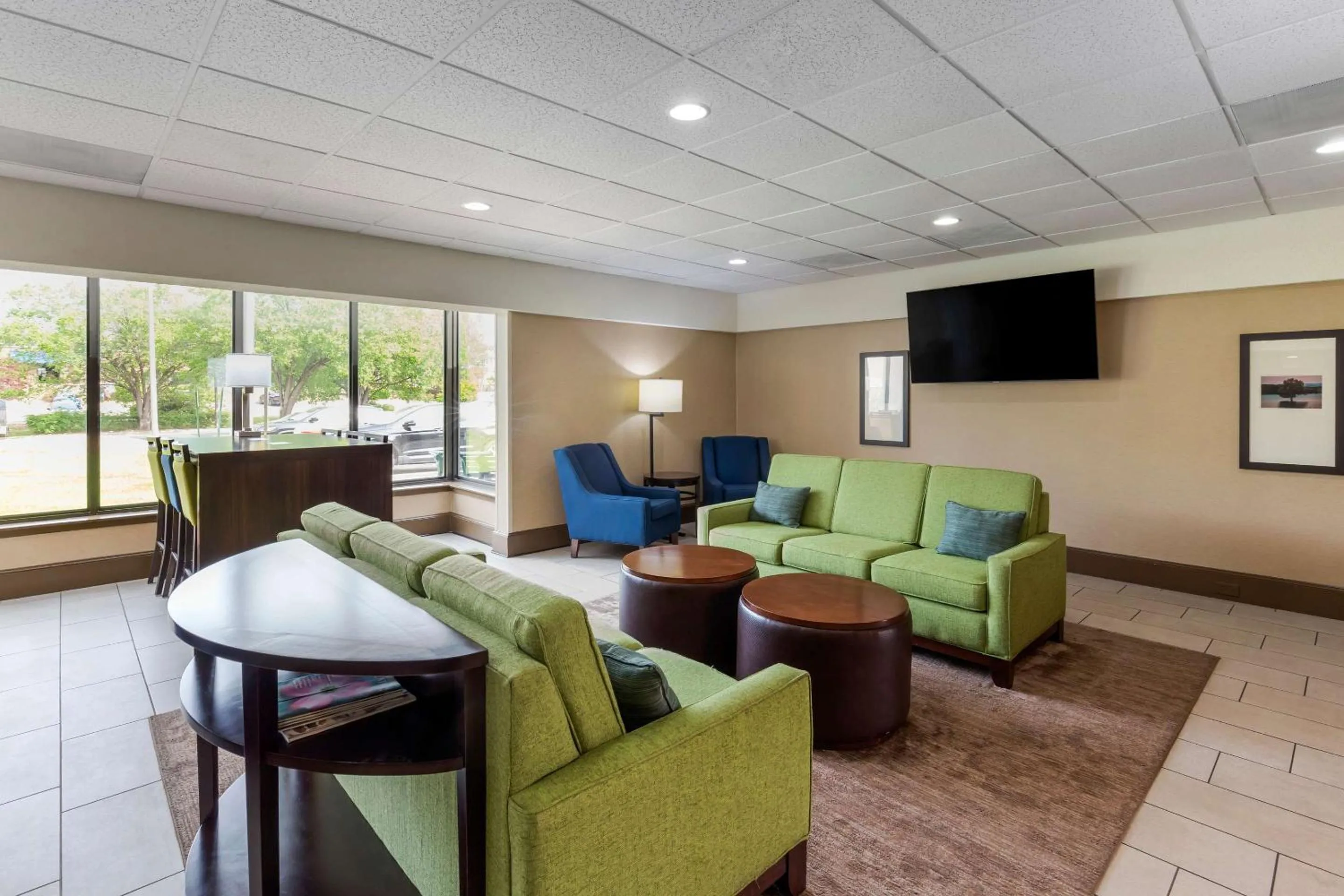 Lobby or reception in Comfort Inn University Durham - Chapel Hill