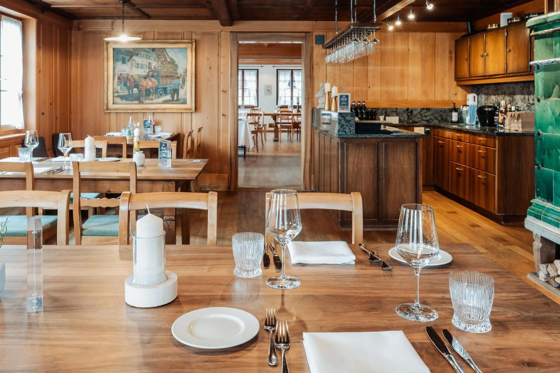 Restaurant/places to eat in Gasthof Krone Blatten