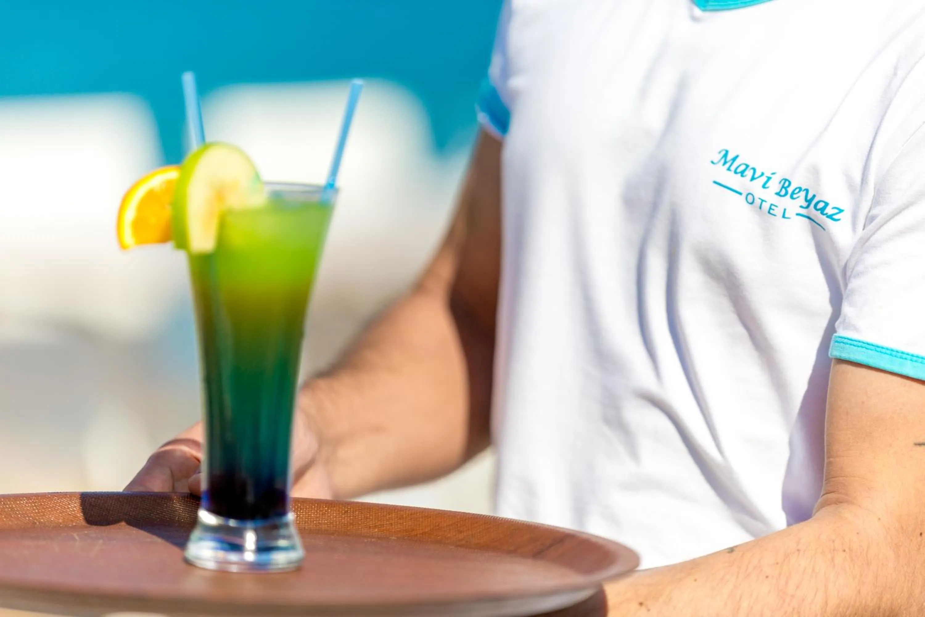 Alcoholic drinks in Hotel Mavi Beyaz