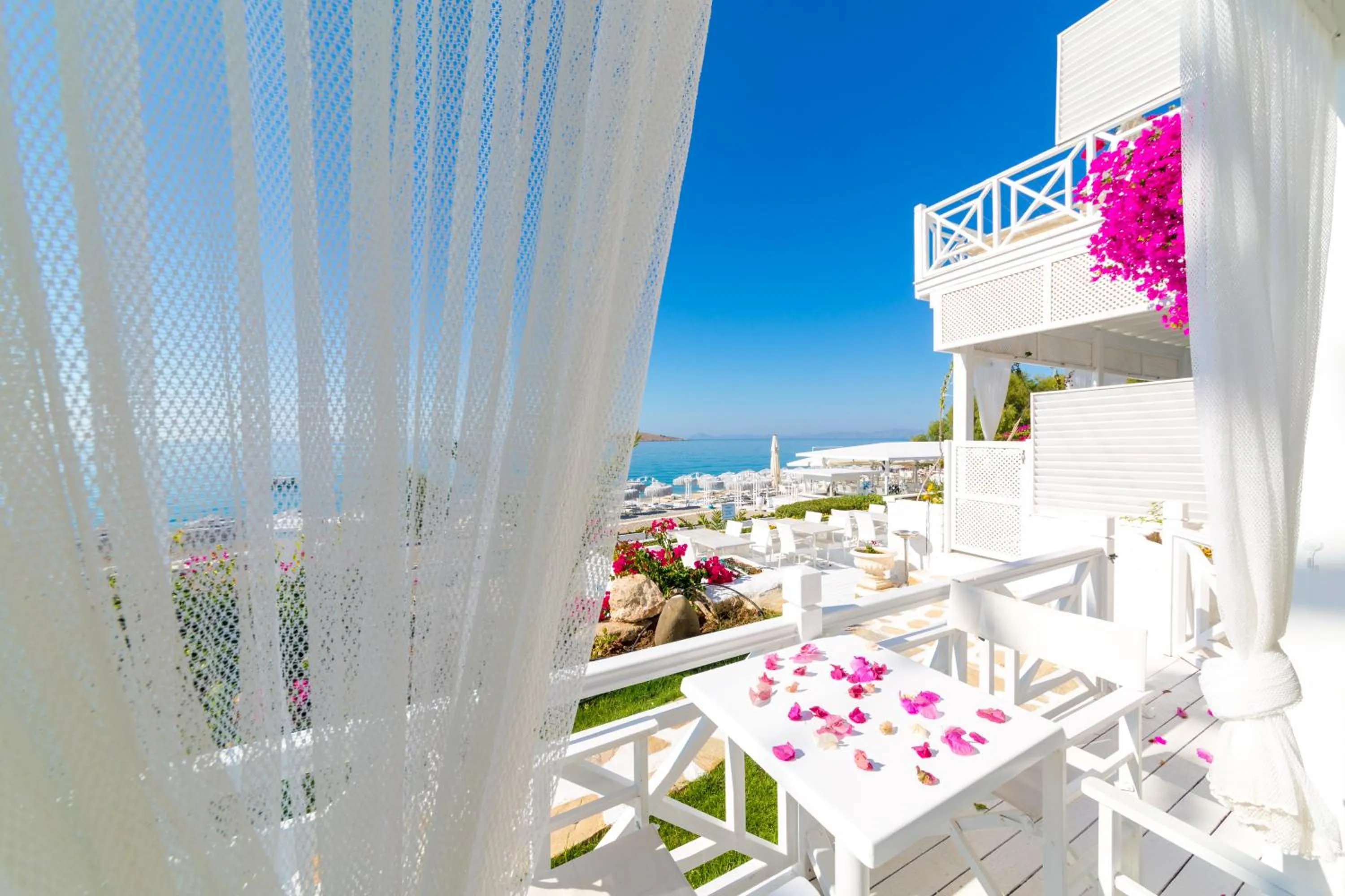 Patio in Hotel Mavi Beyaz