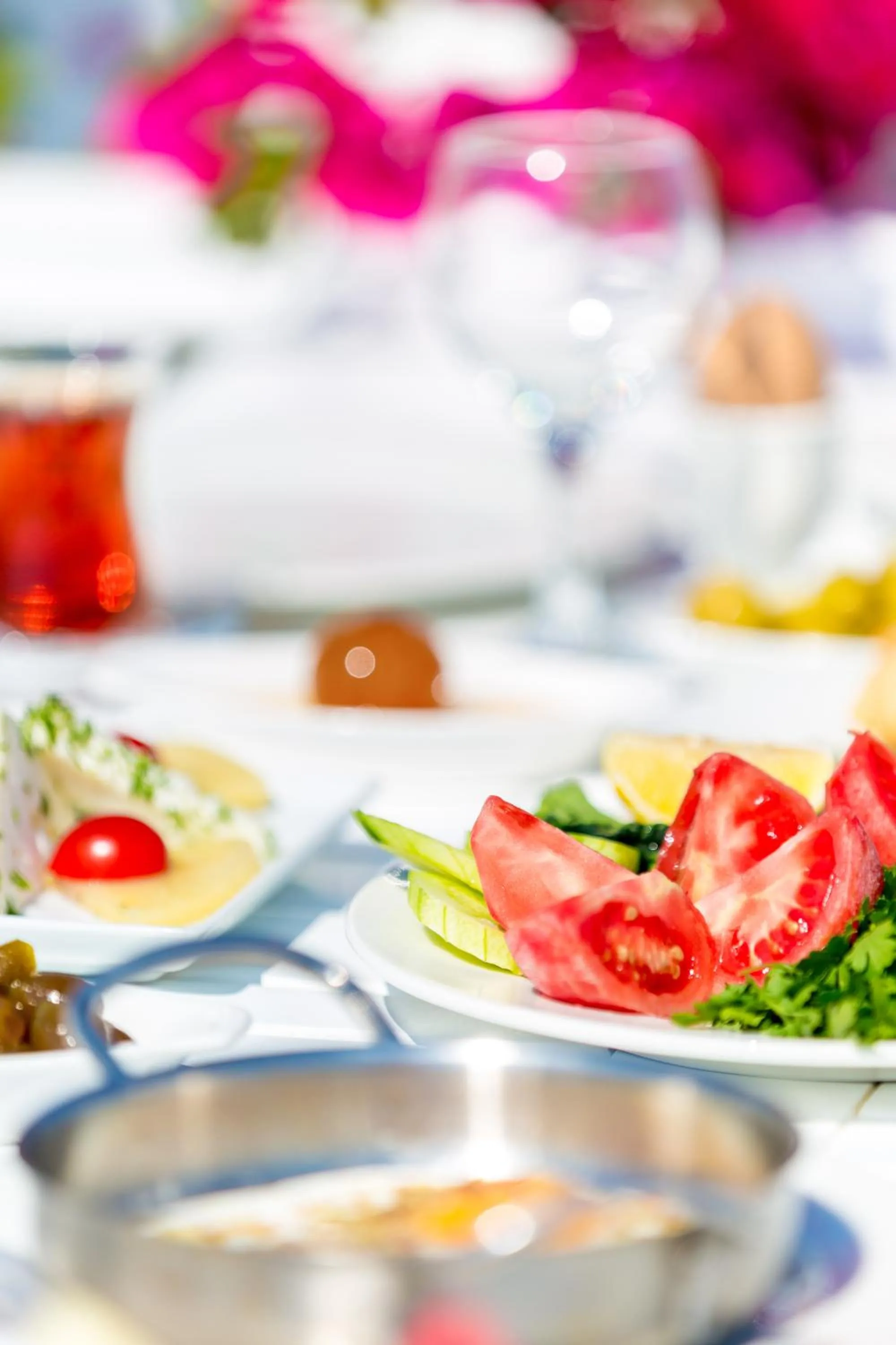 Breakfast, Food in Hotel Mavi Beyaz