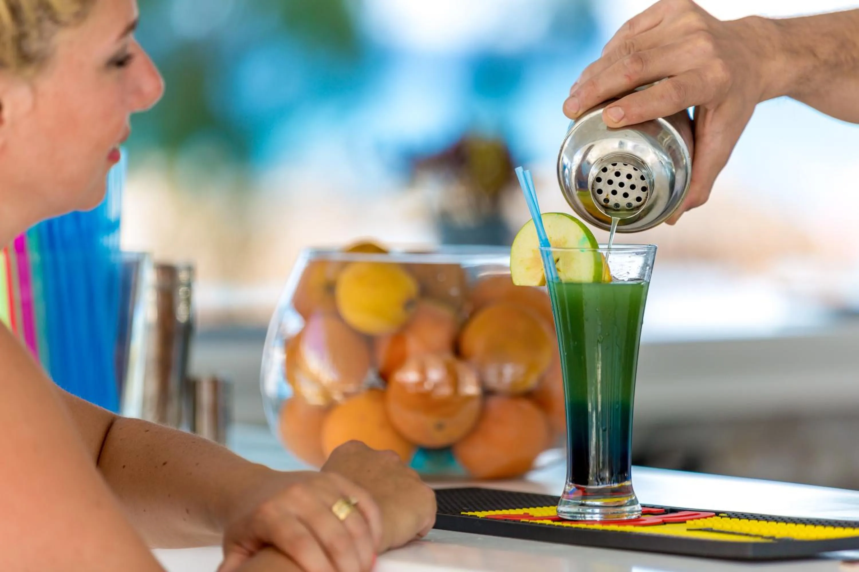 Alcoholic drinks in Hotel Mavi Beyaz