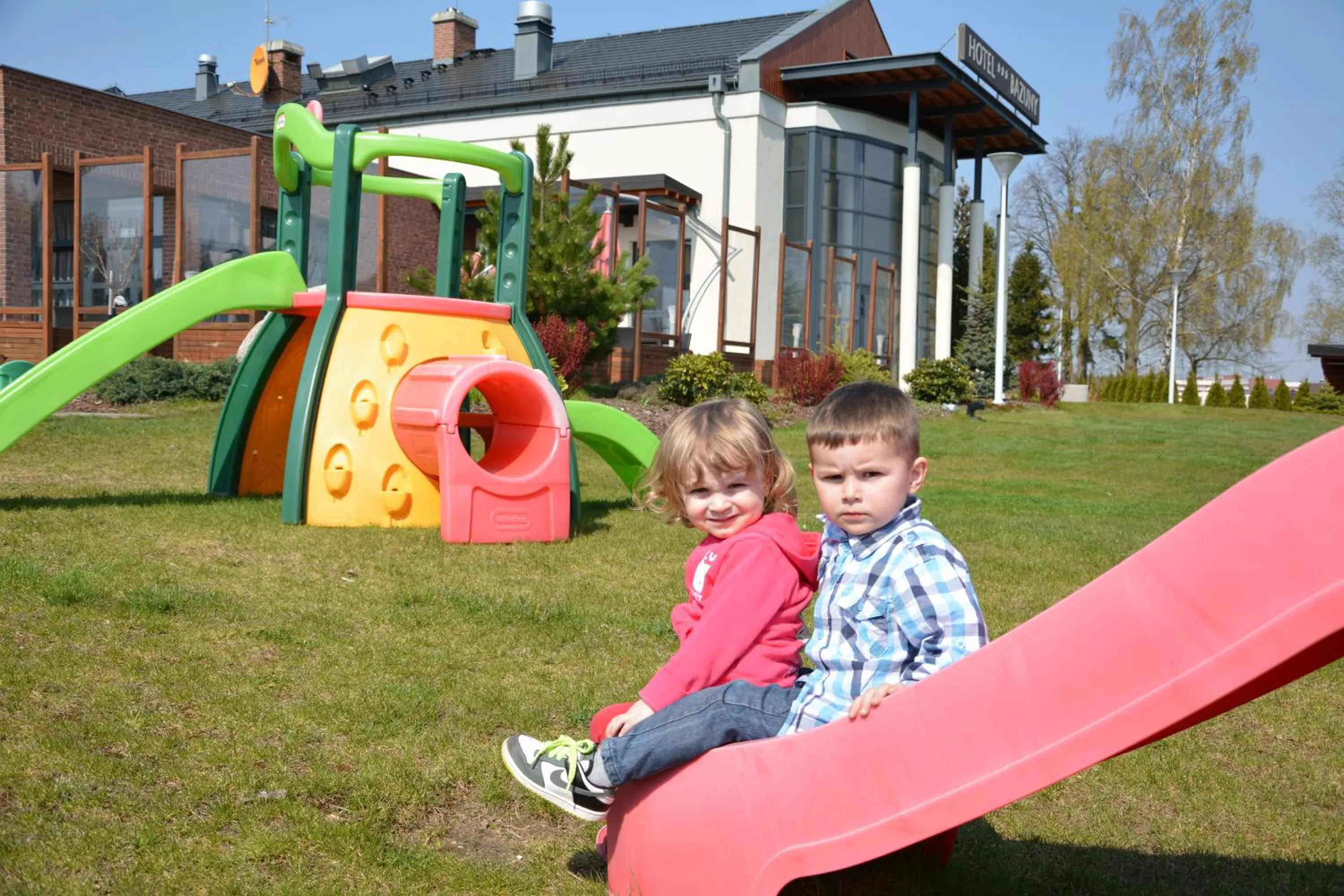 Children play ground in Bazuny Hotel&Spa