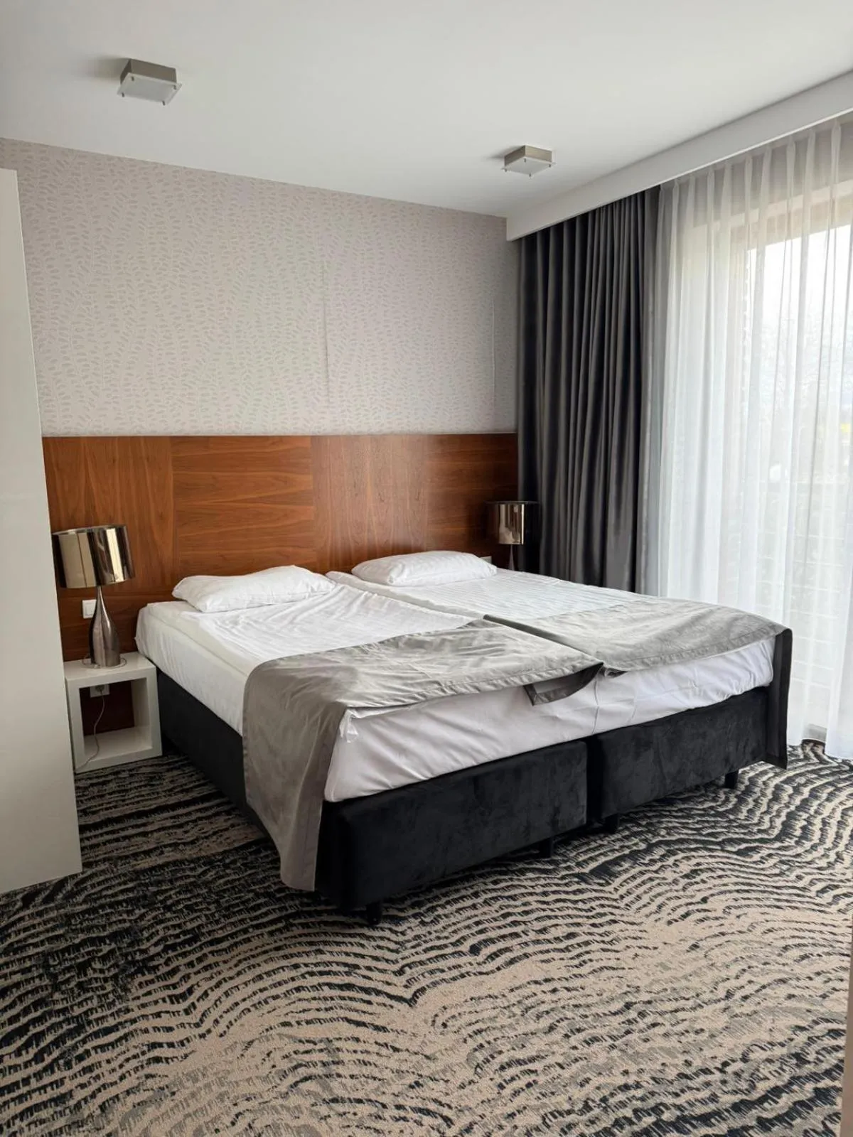 Bed in Bazuny Hotel&Spa