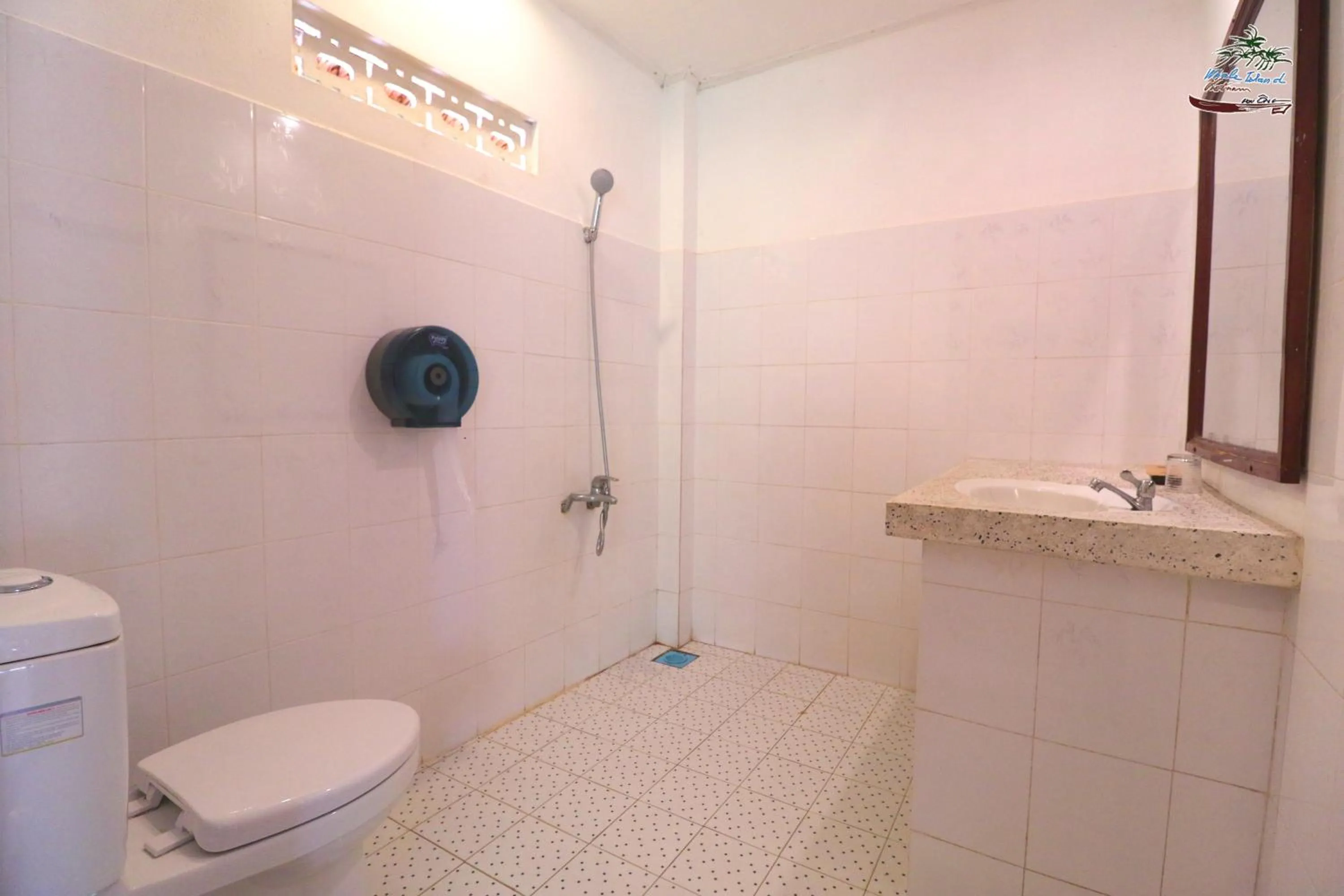 Shower in Whale Island Resort