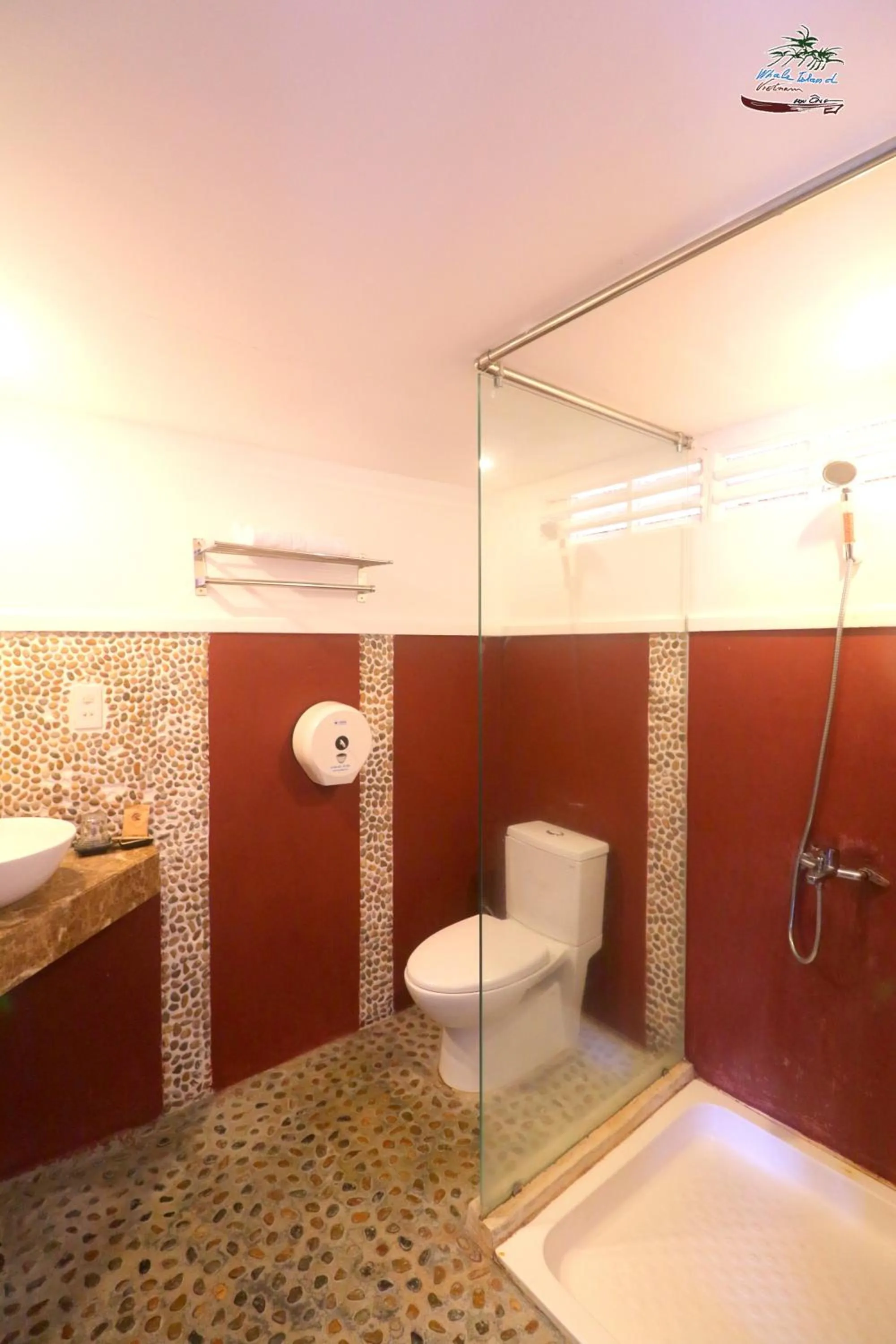 Shower in Whale Island Resort