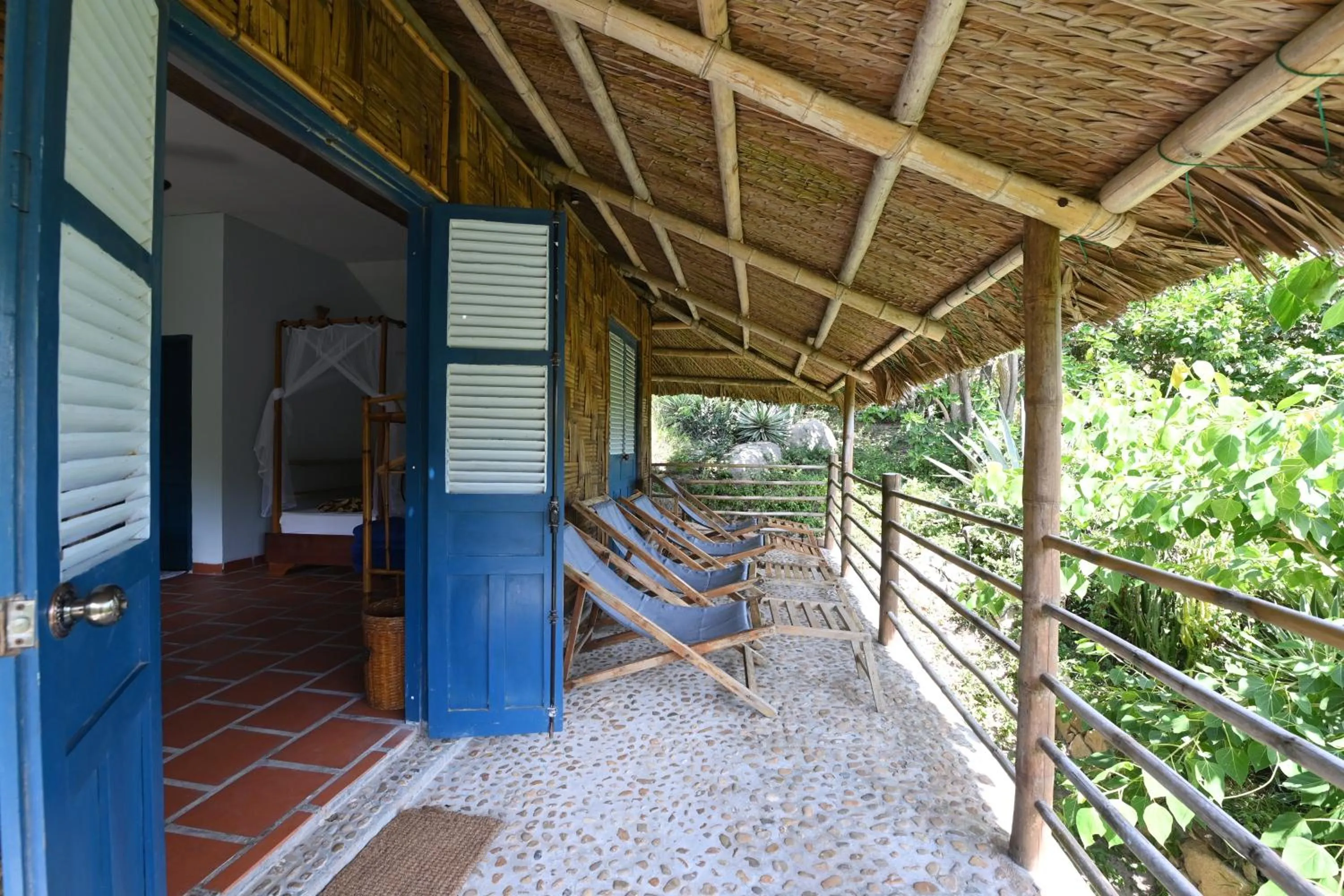 Patio in Whale Island Resort