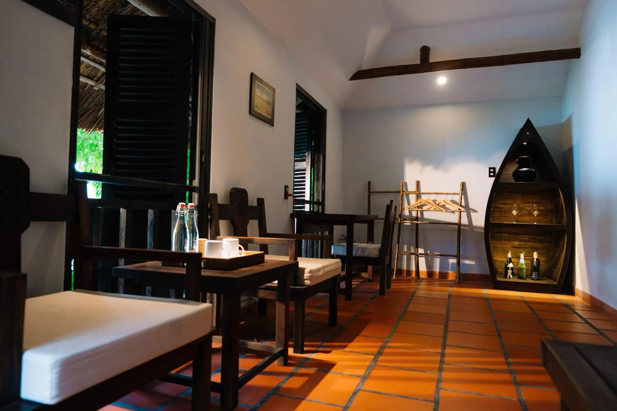 Bed in Whale Island Resort