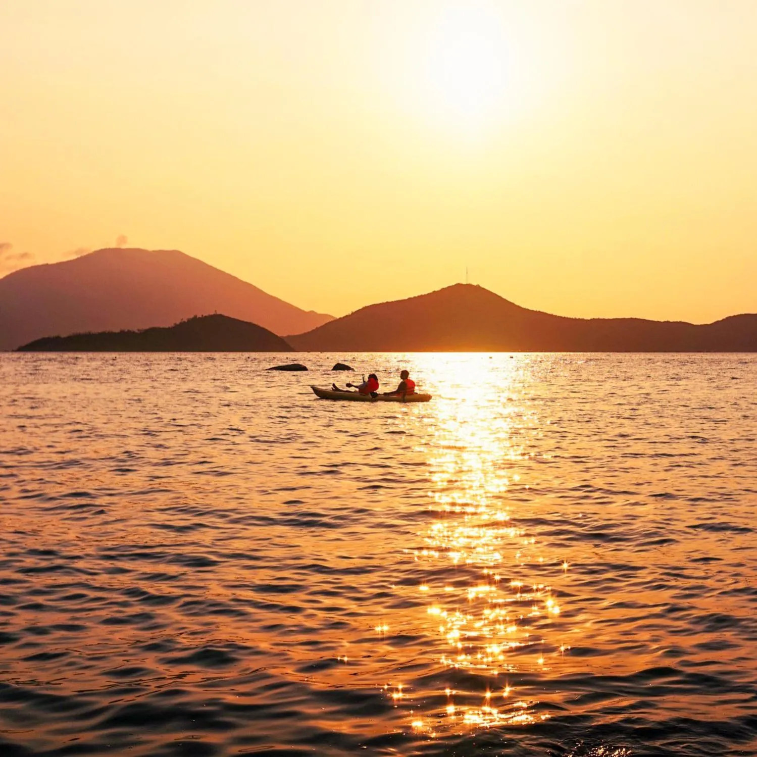 Natural landscape in Whale Island Resort