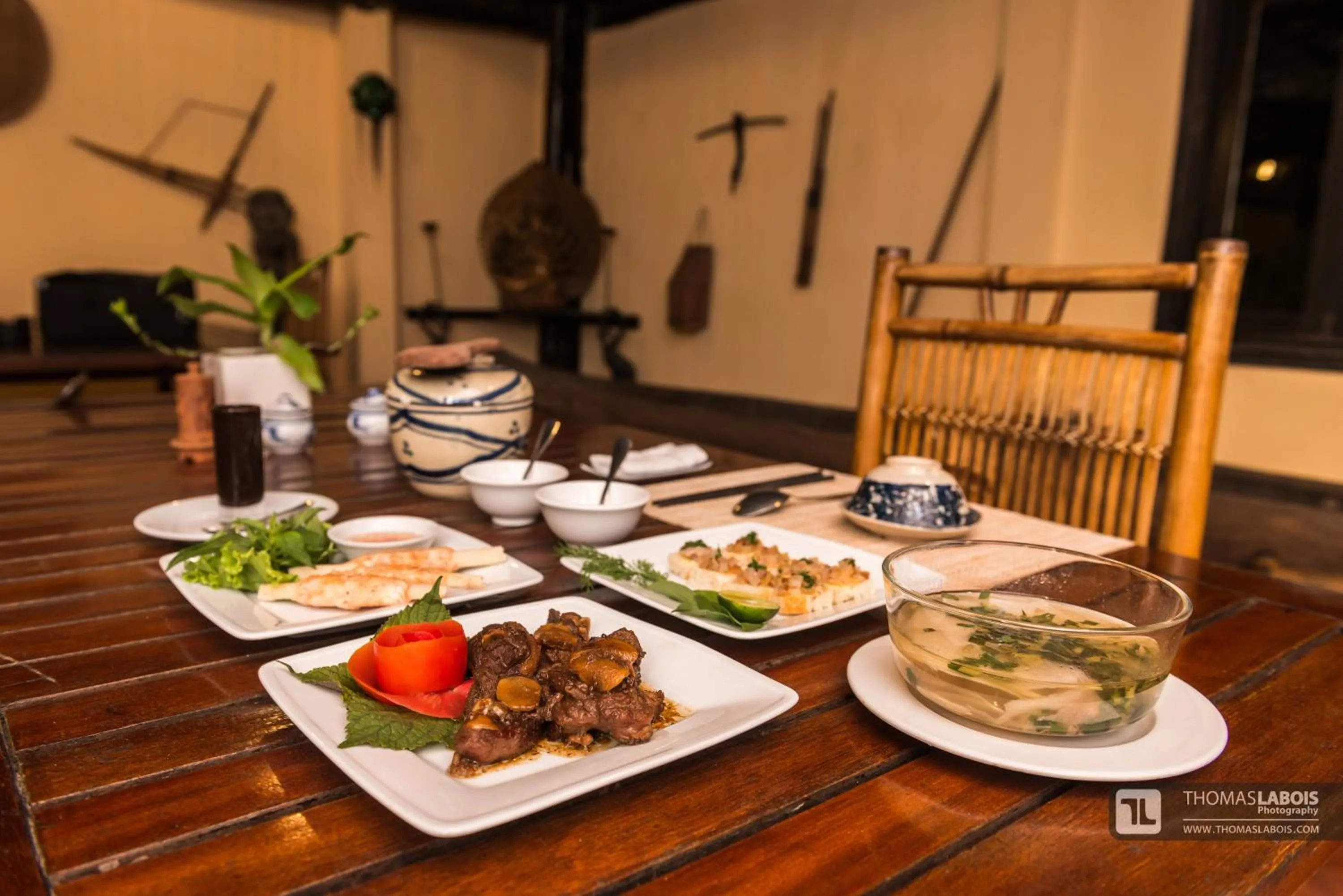 Dinner in Whale Island Resort