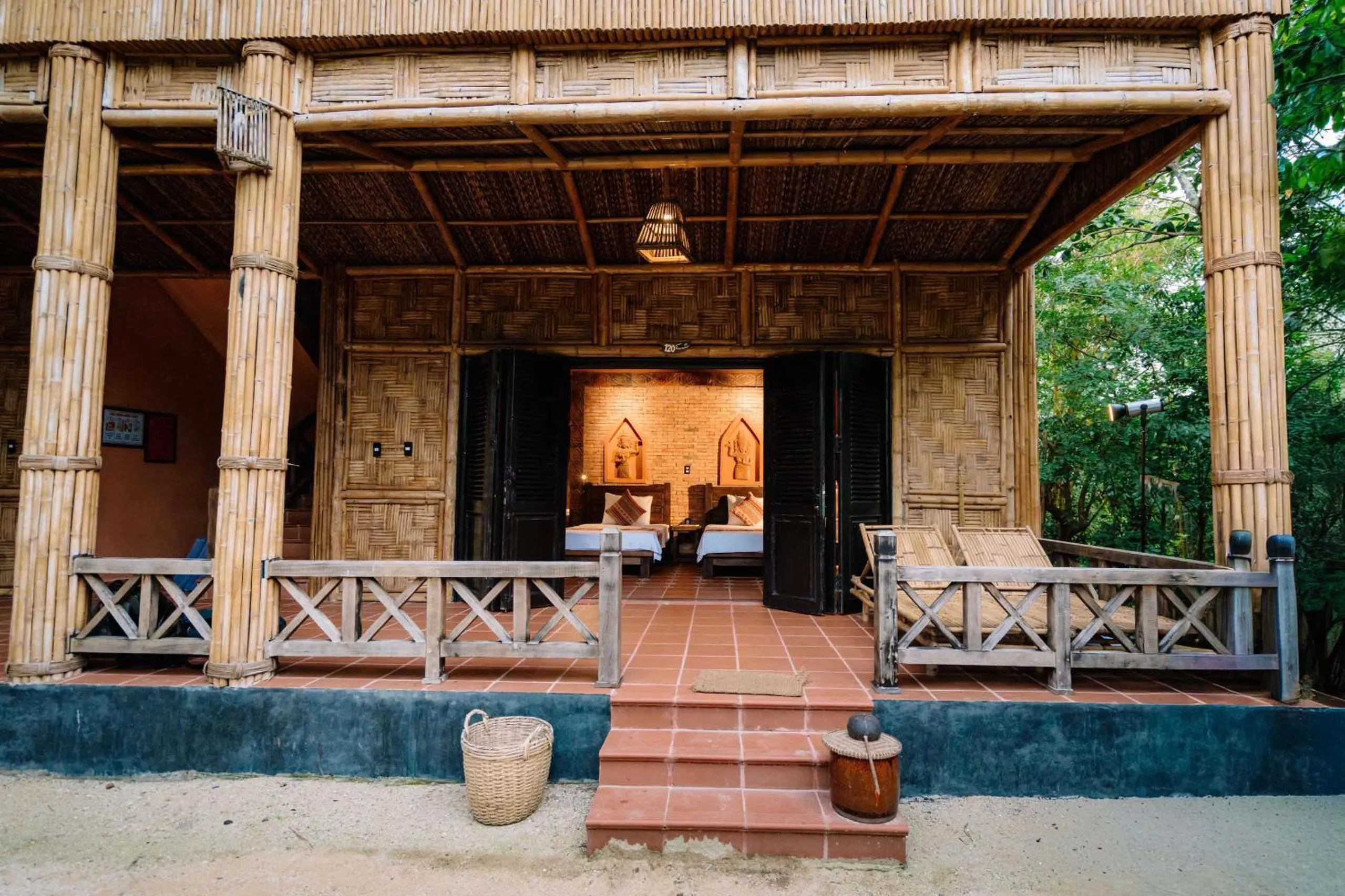Patio in Whale Island Resort