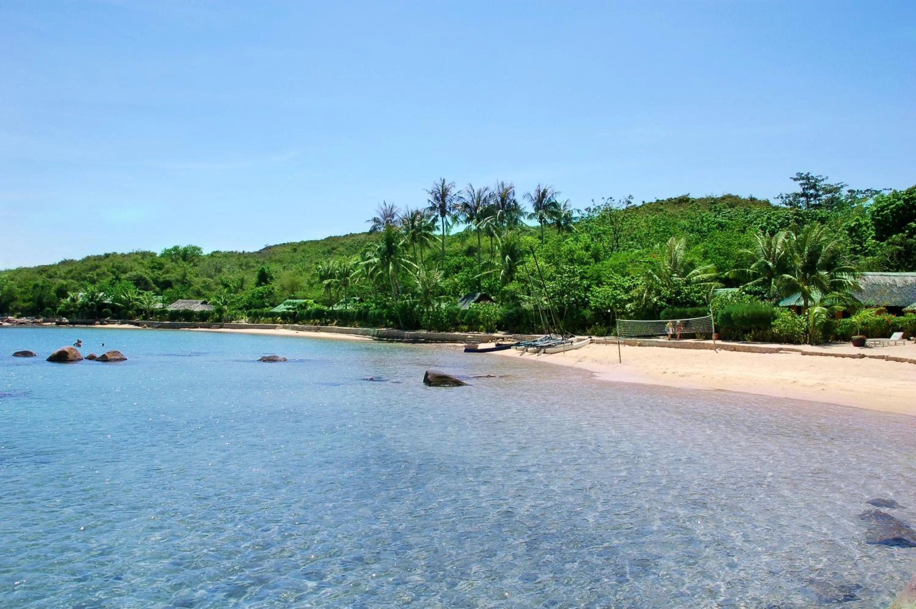 Facade/entrance in Whale Island Resort
