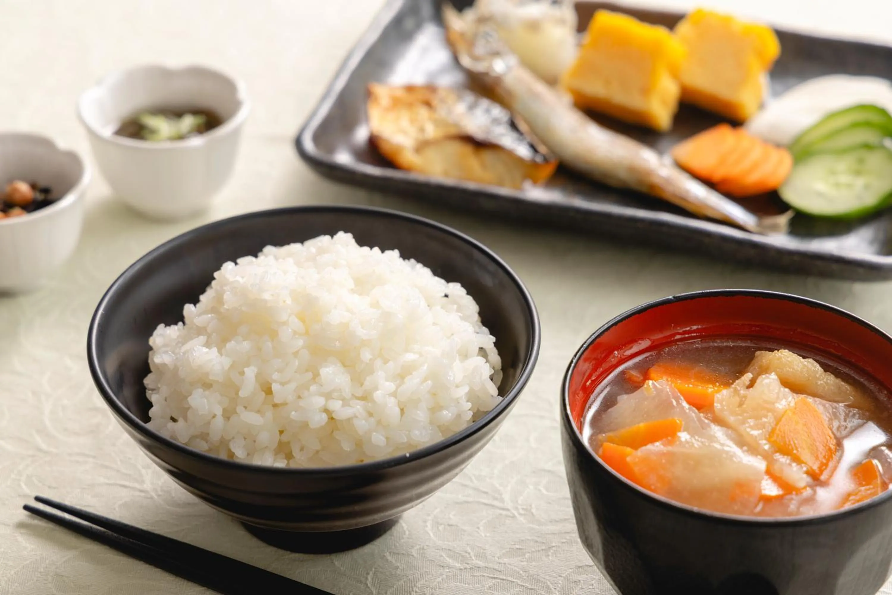 Buffet breakfast in Akihabara Washington Hotel