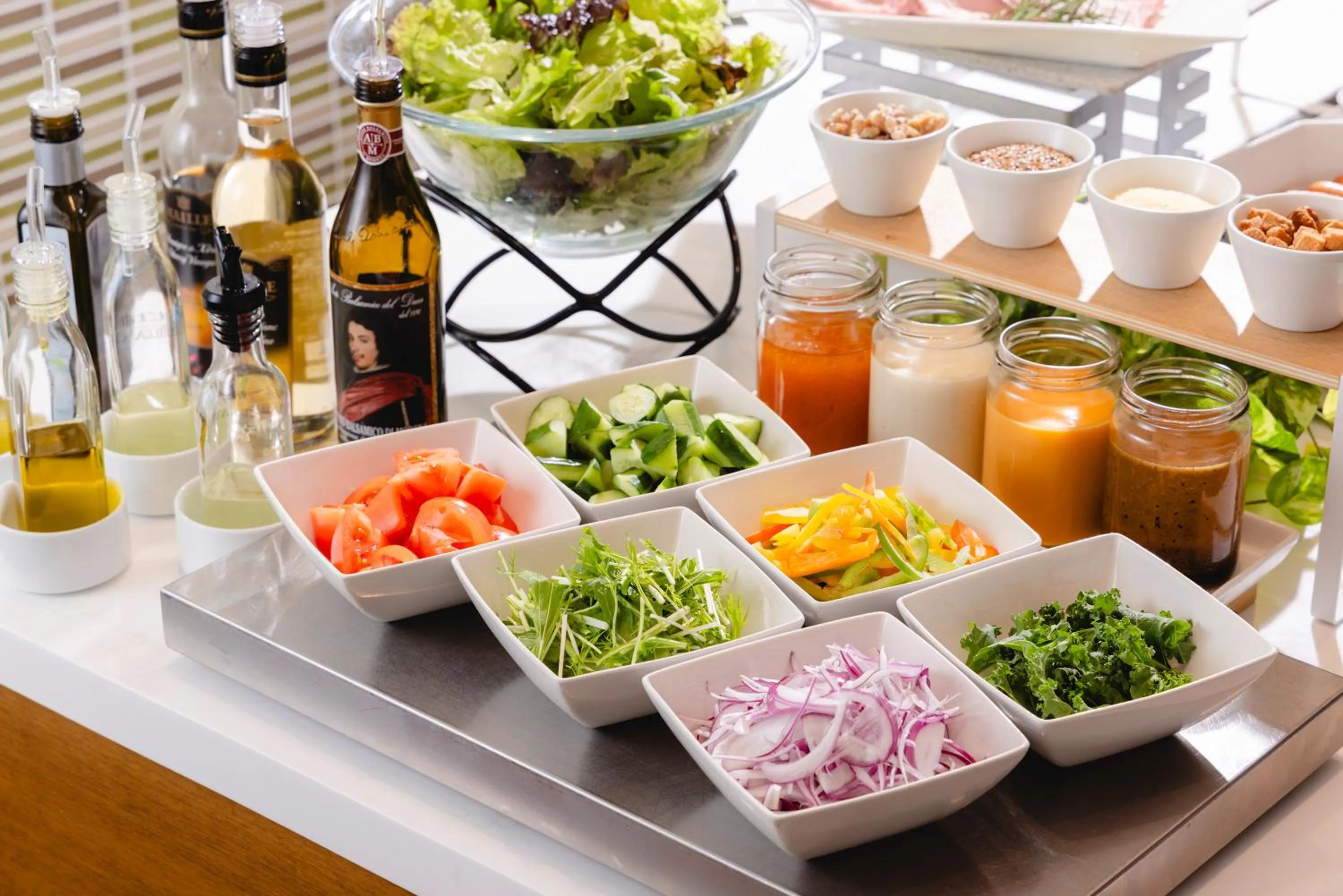 Buffet breakfast in Akihabara Washington Hotel