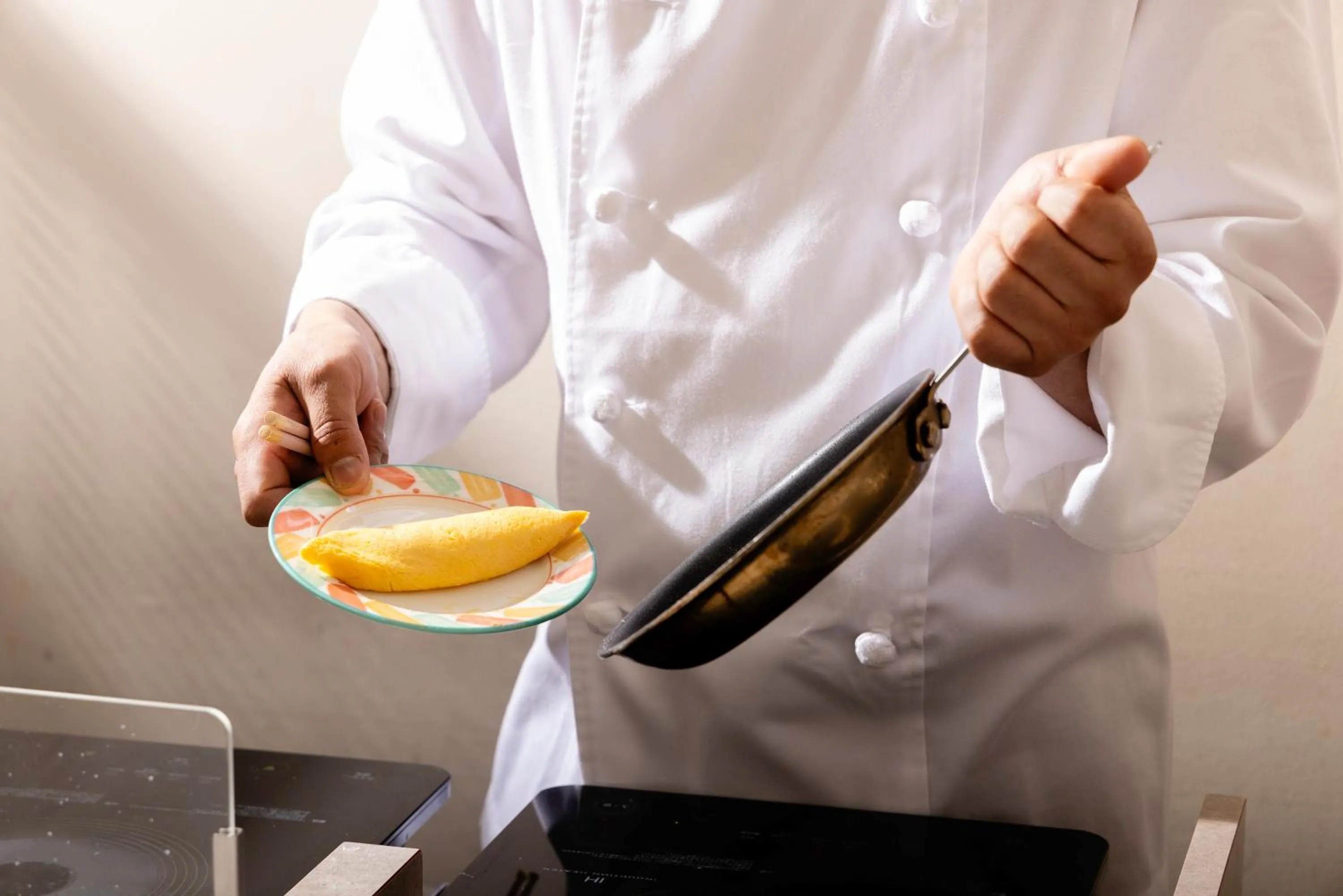 Buffet breakfast in Akihabara Washington Hotel