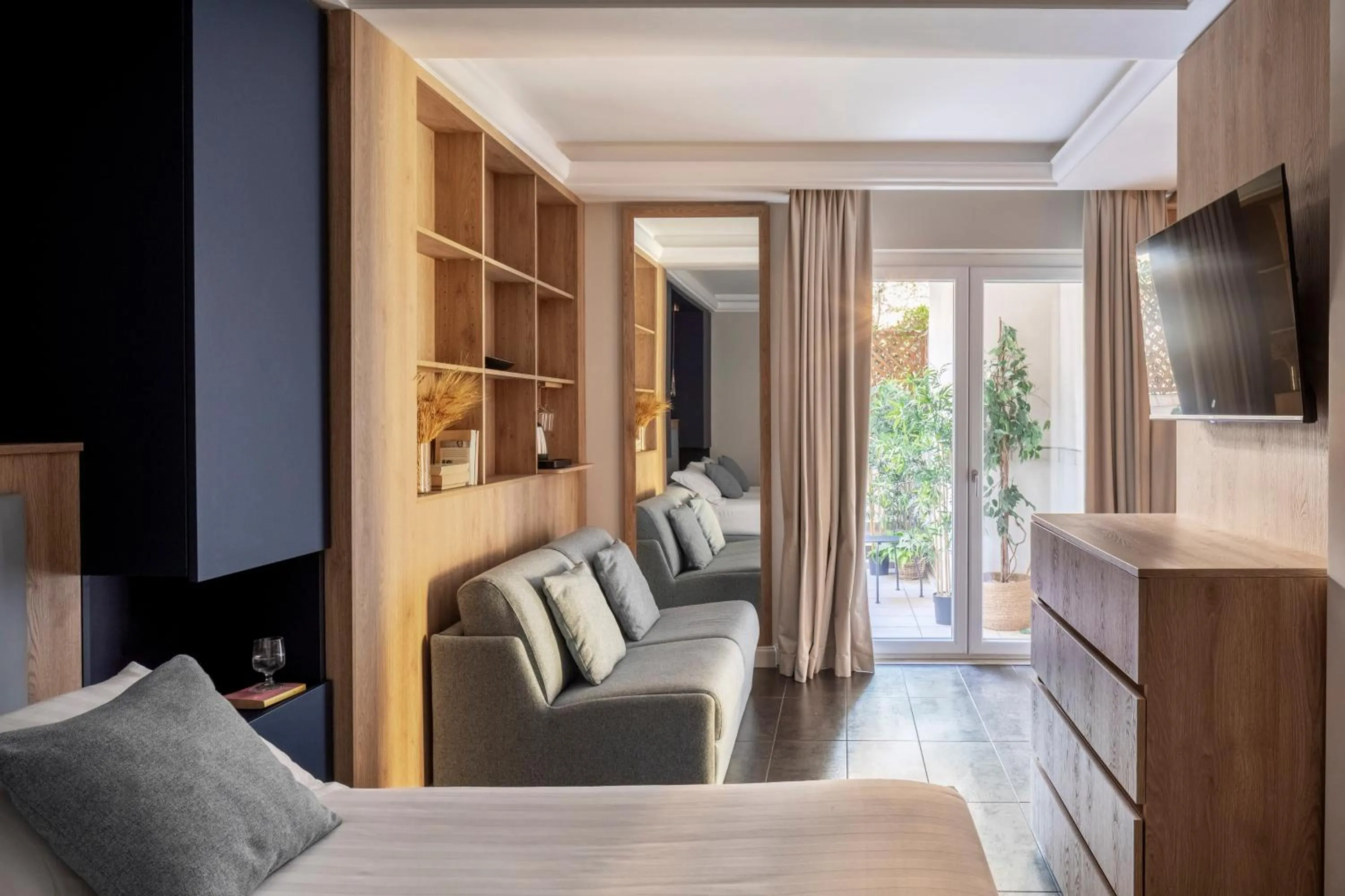 Bed in Patrizia Romana Palace