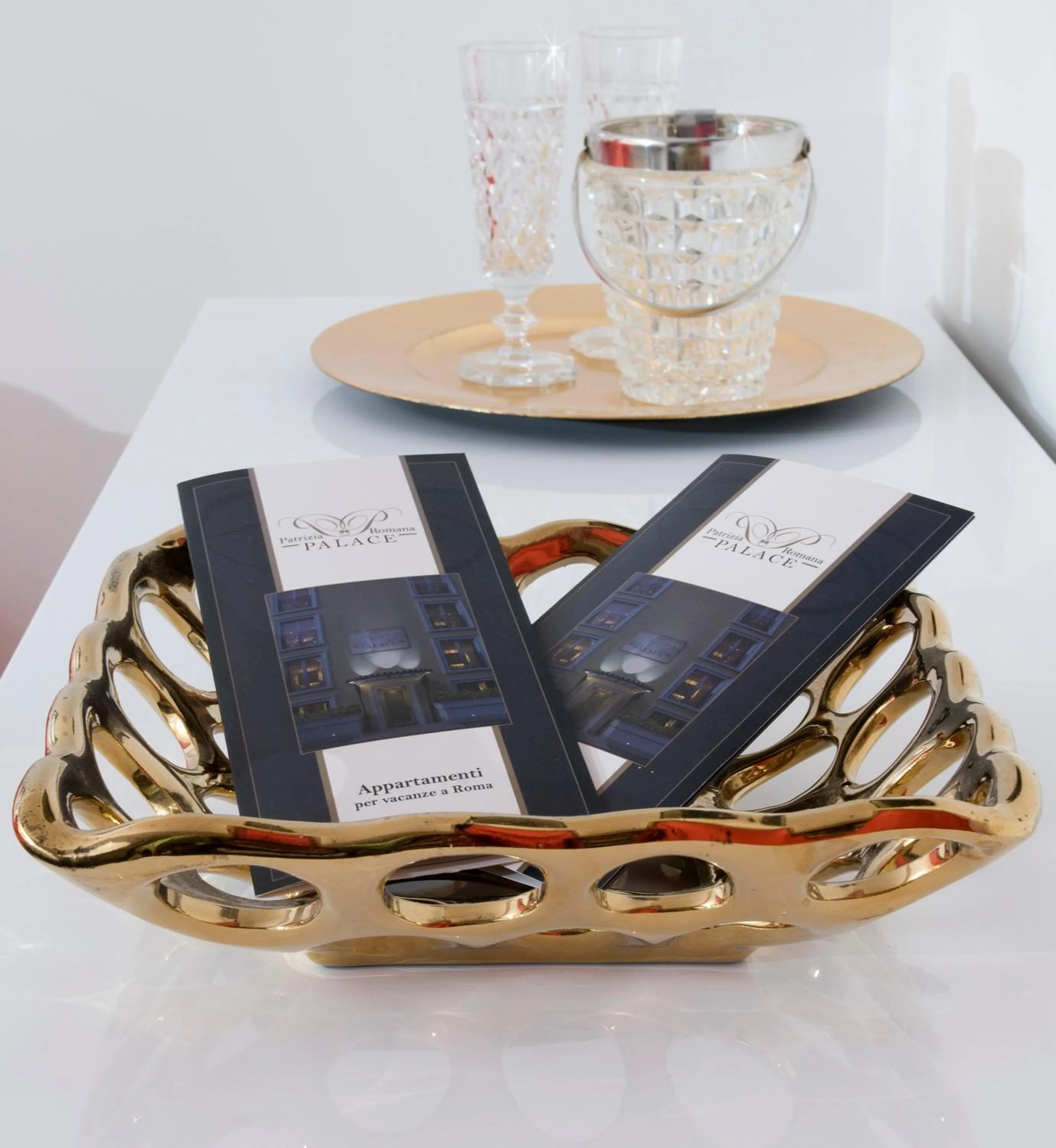 Decorative detail in Patrizia Romana Palace