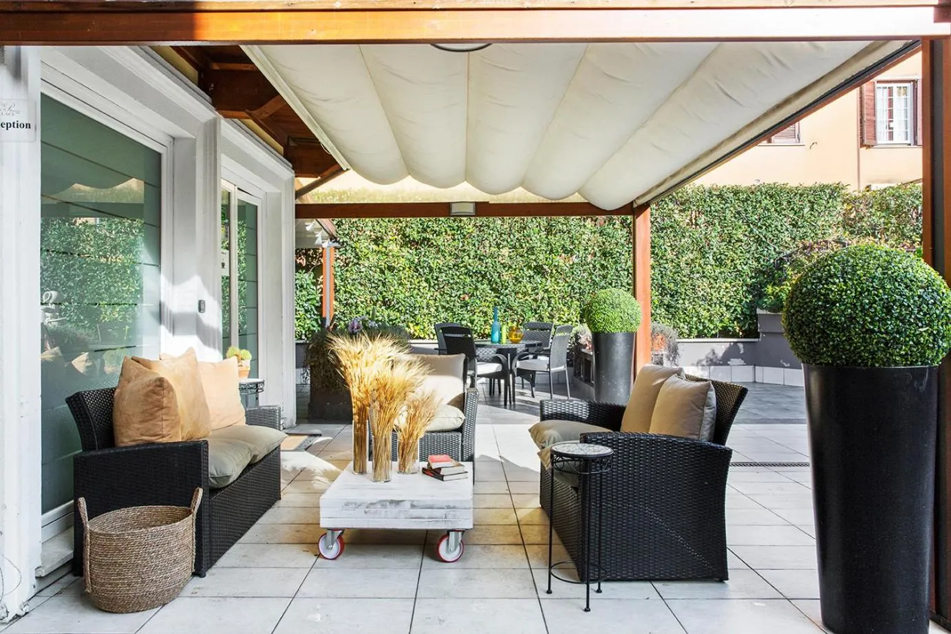 Garden in Patrizia Romana Palace